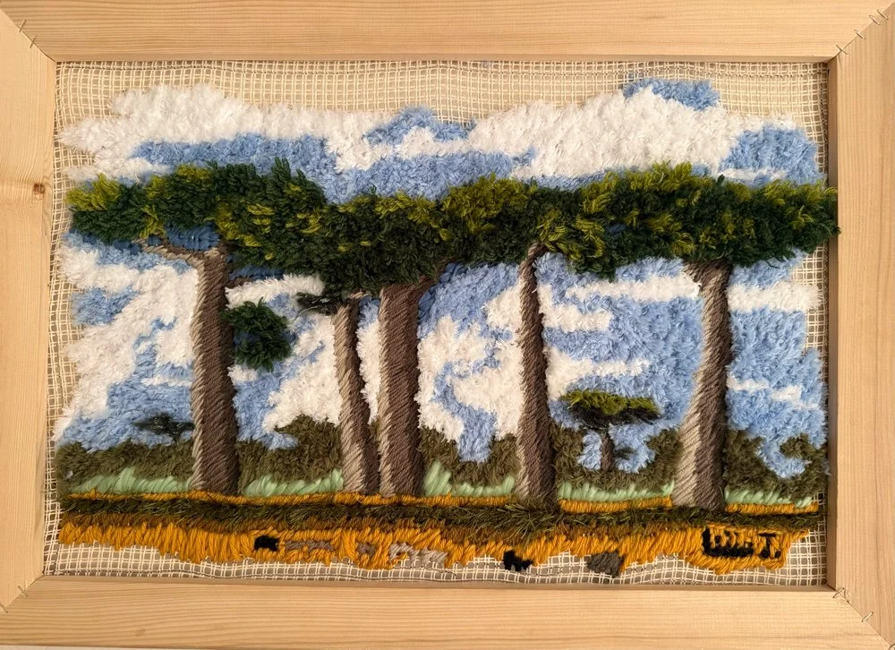 Baobab on the horizon / 58 x 37 cm