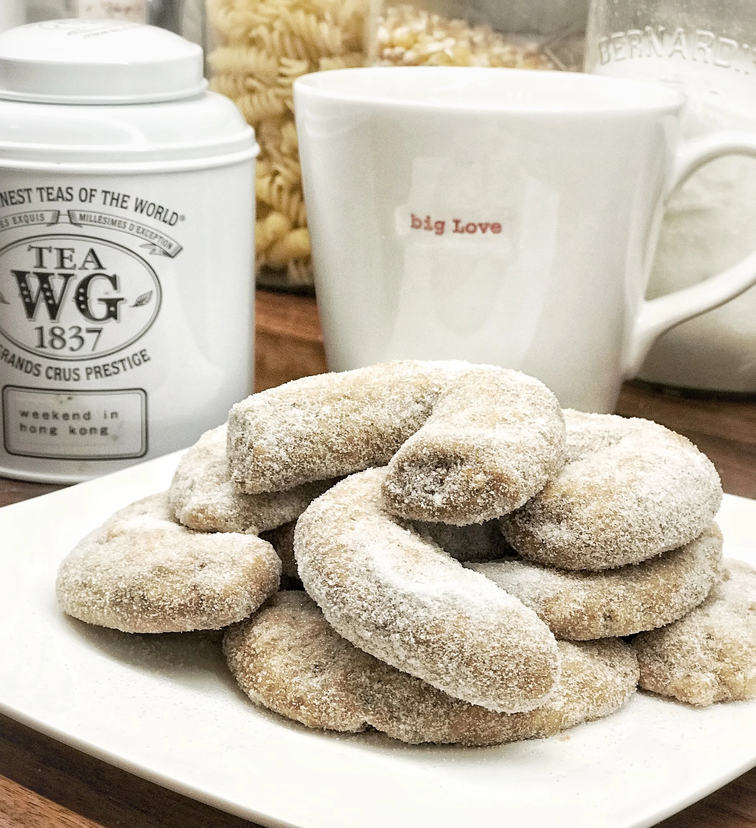 Almond Cookies Ready For Tea