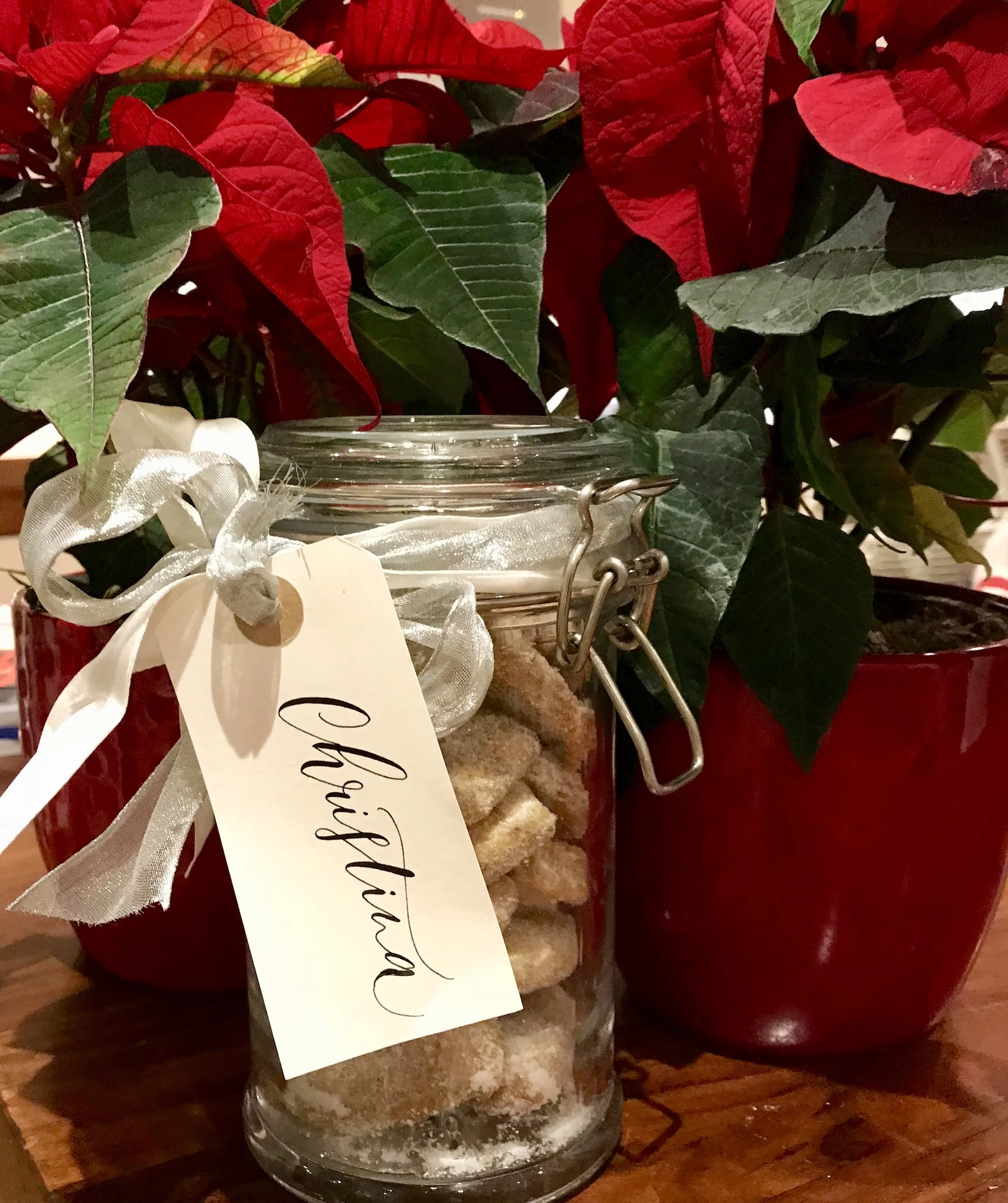 Almond Cookies Ready for Christmas Giving