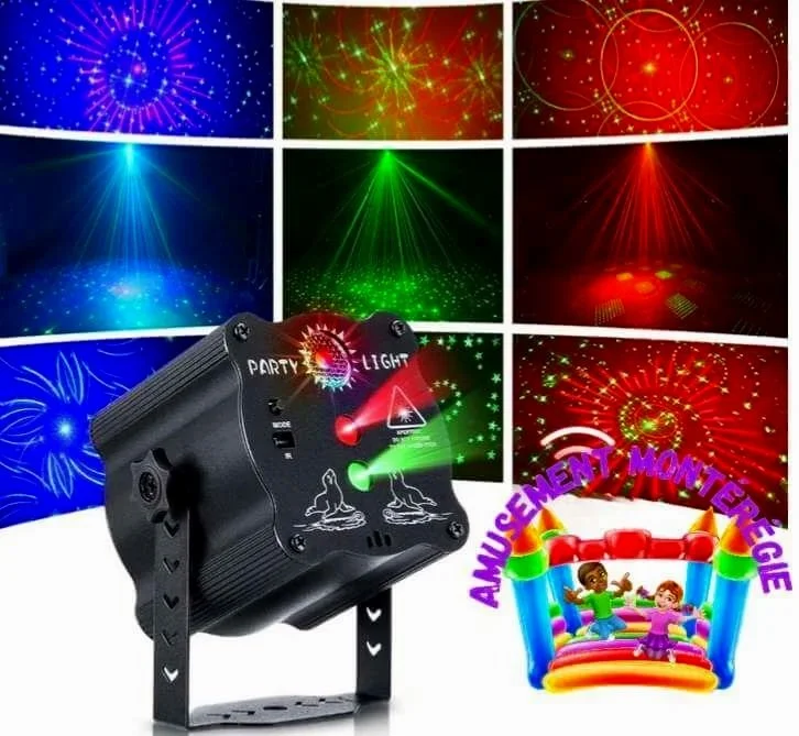 Cube d'éclairage sans fil pour la location 