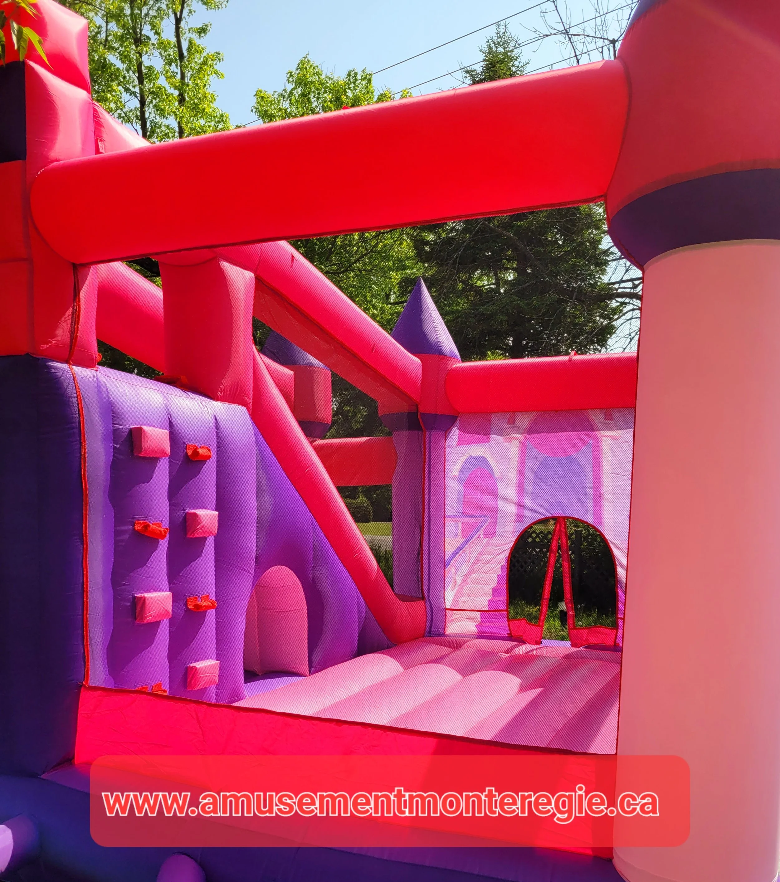 Princess château gonflable 