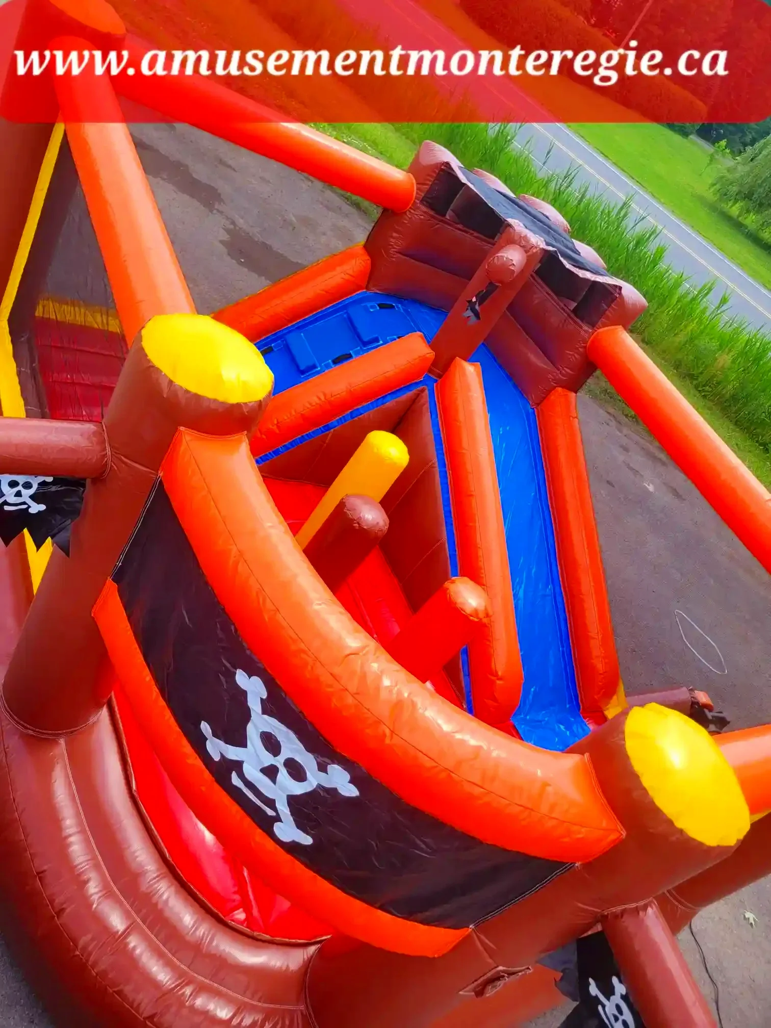Jeu gonflable pirate location1