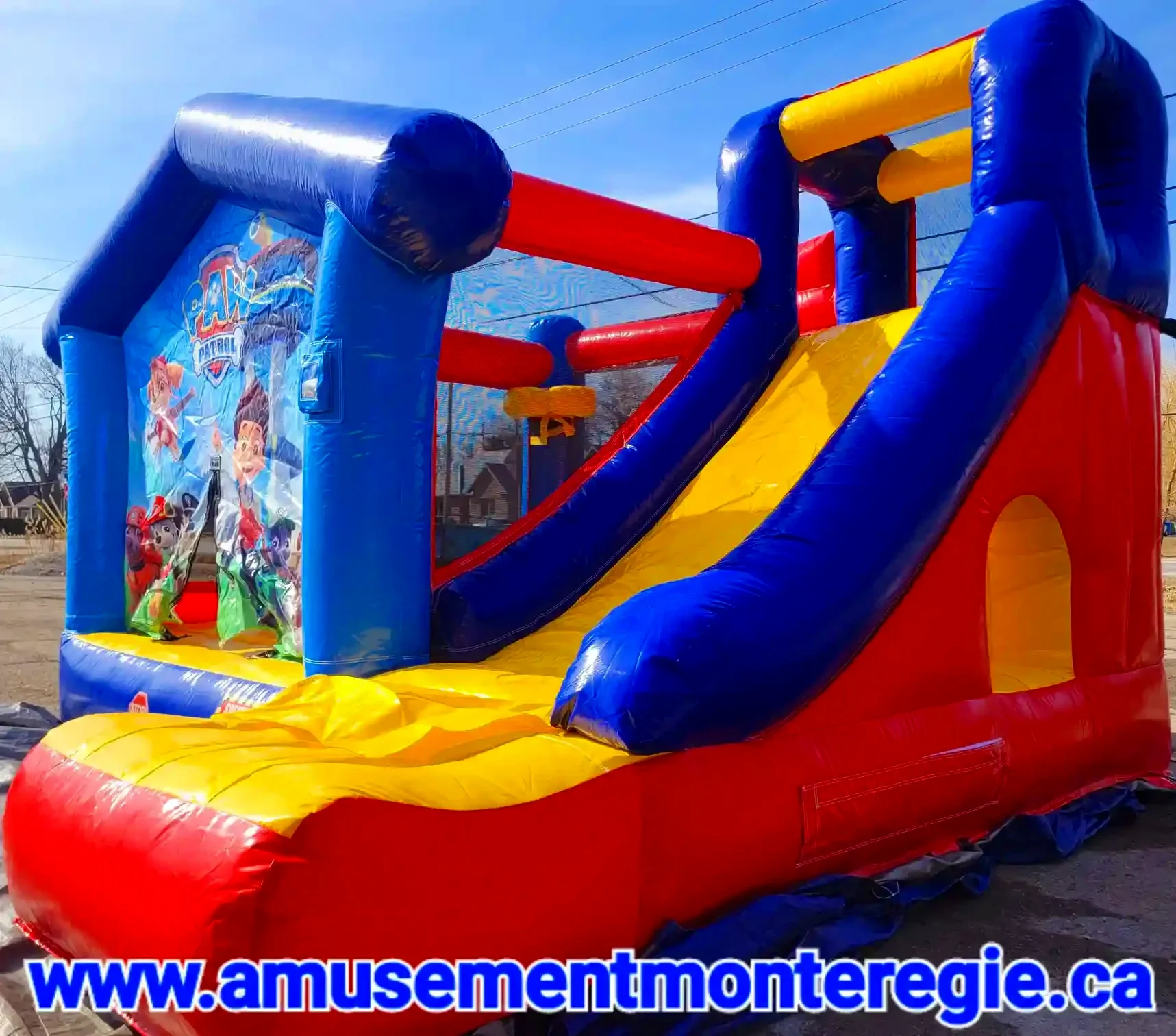 Jeu gonflable patrouille1