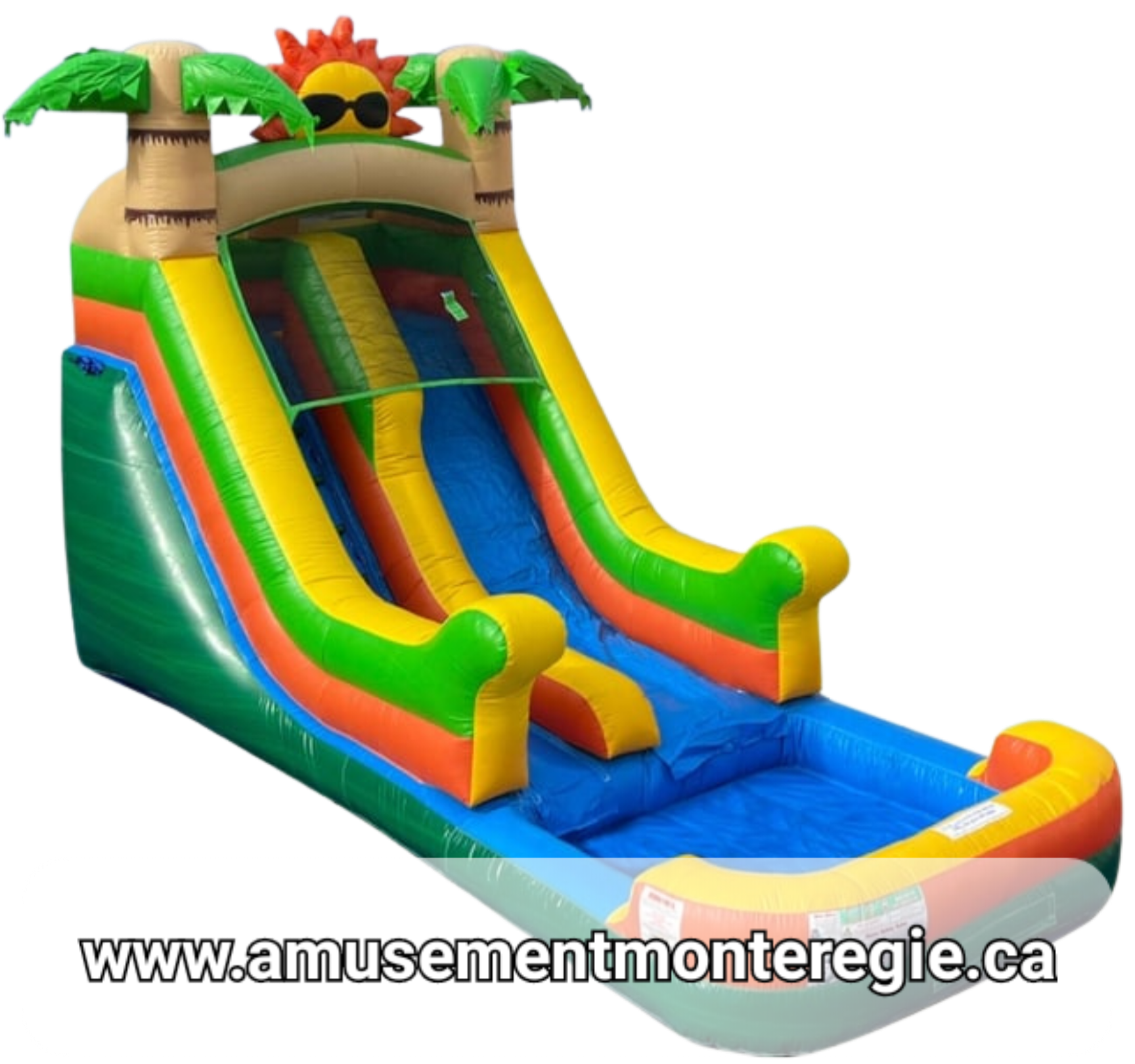 Glissade-gonflable-aquatique
