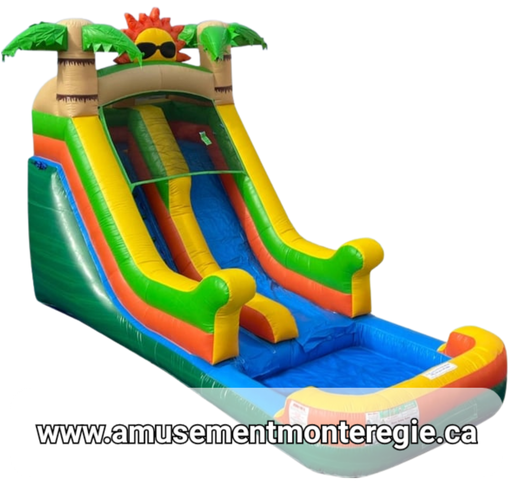 Glissade-gonflable-aquatique
