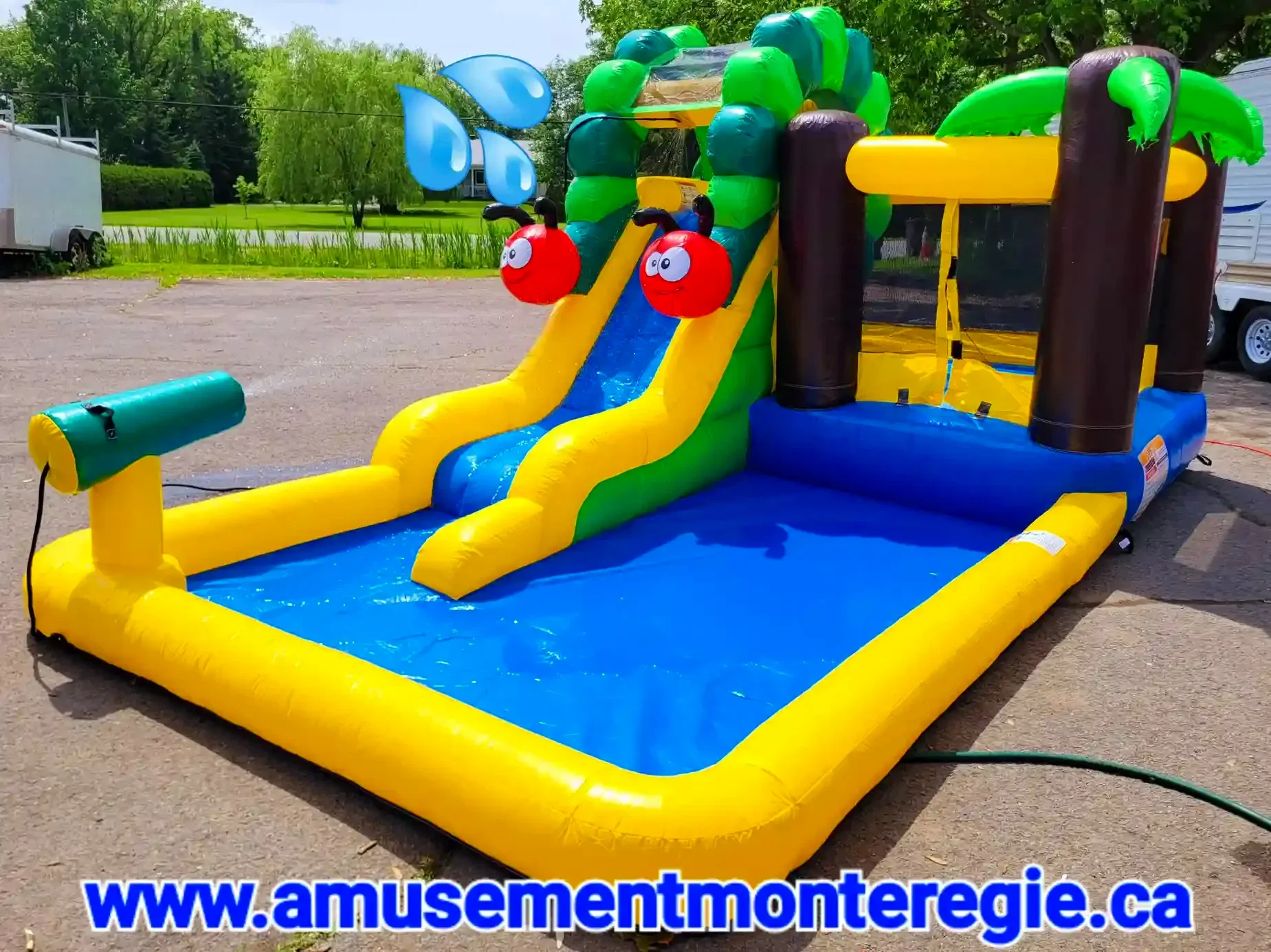 Jeu gonflable foret aquatique3