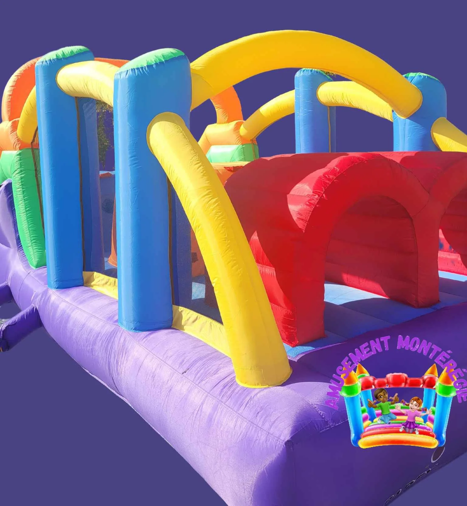 Bouncy obstacles à louer rive sud 