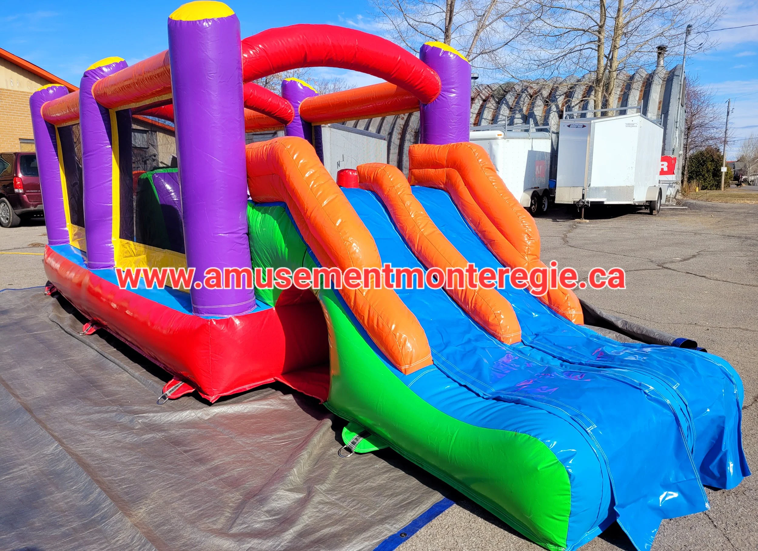 Obstacle-la-course-la-glissade-gonflabes