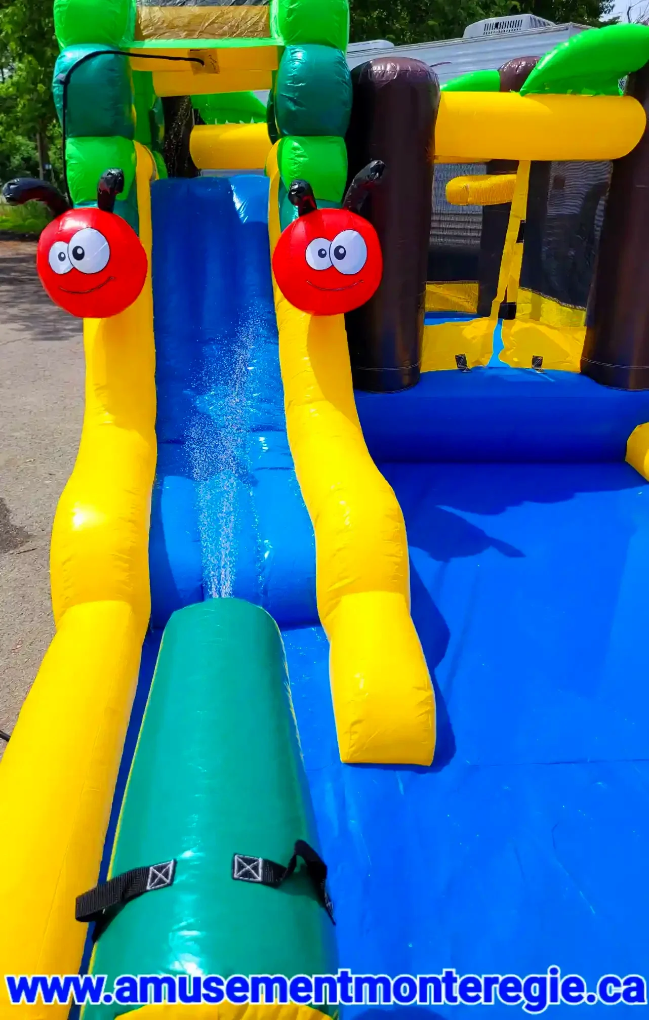 Jeu gonflable foret aquatique1