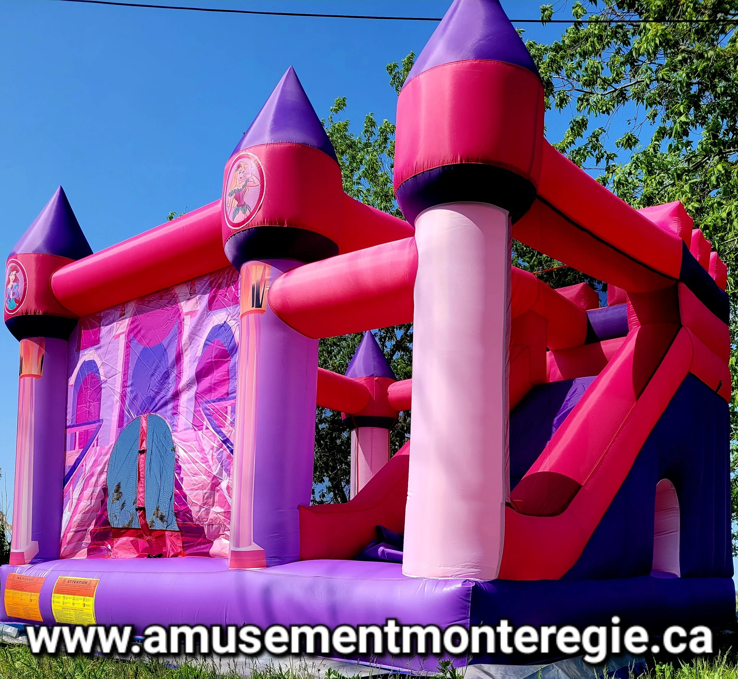Château princesse gonflable