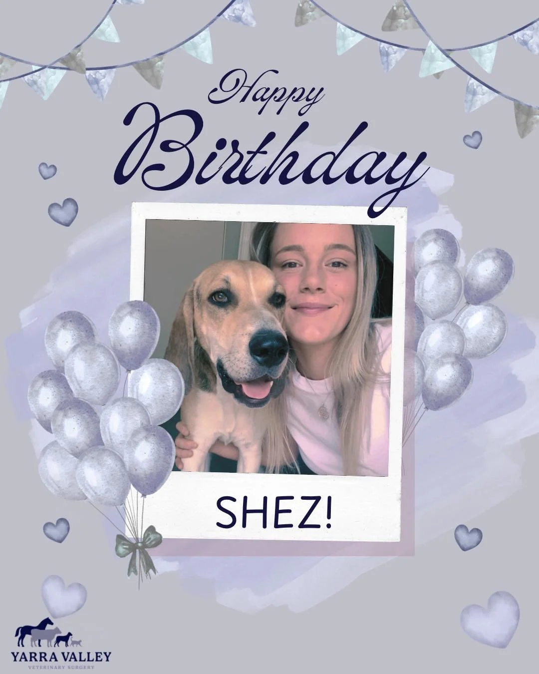 🥳🥳HAPPIEST OF BIRTHDAYS SHEZ!! 🥳🥳

Thank you for all your hard work and care for any patient coming your way ❤️🐈🐶🐾🐴🐷🐑

#vetclinic #weloveanimals #veterinarynursing #happy #I #happybirthday