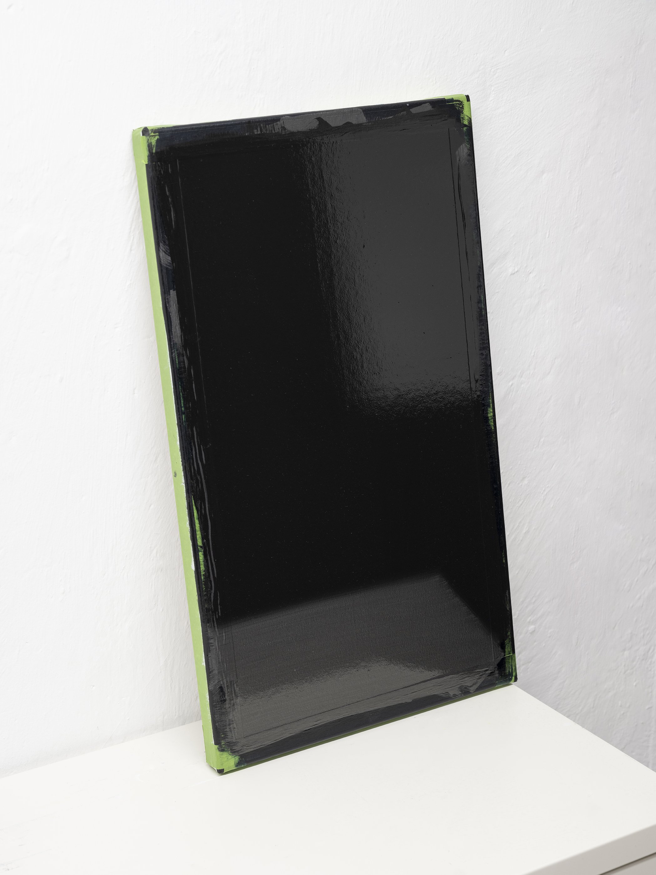 Cell, 2025, 60x35cm acrylic & varnish on canvas (alternative view)