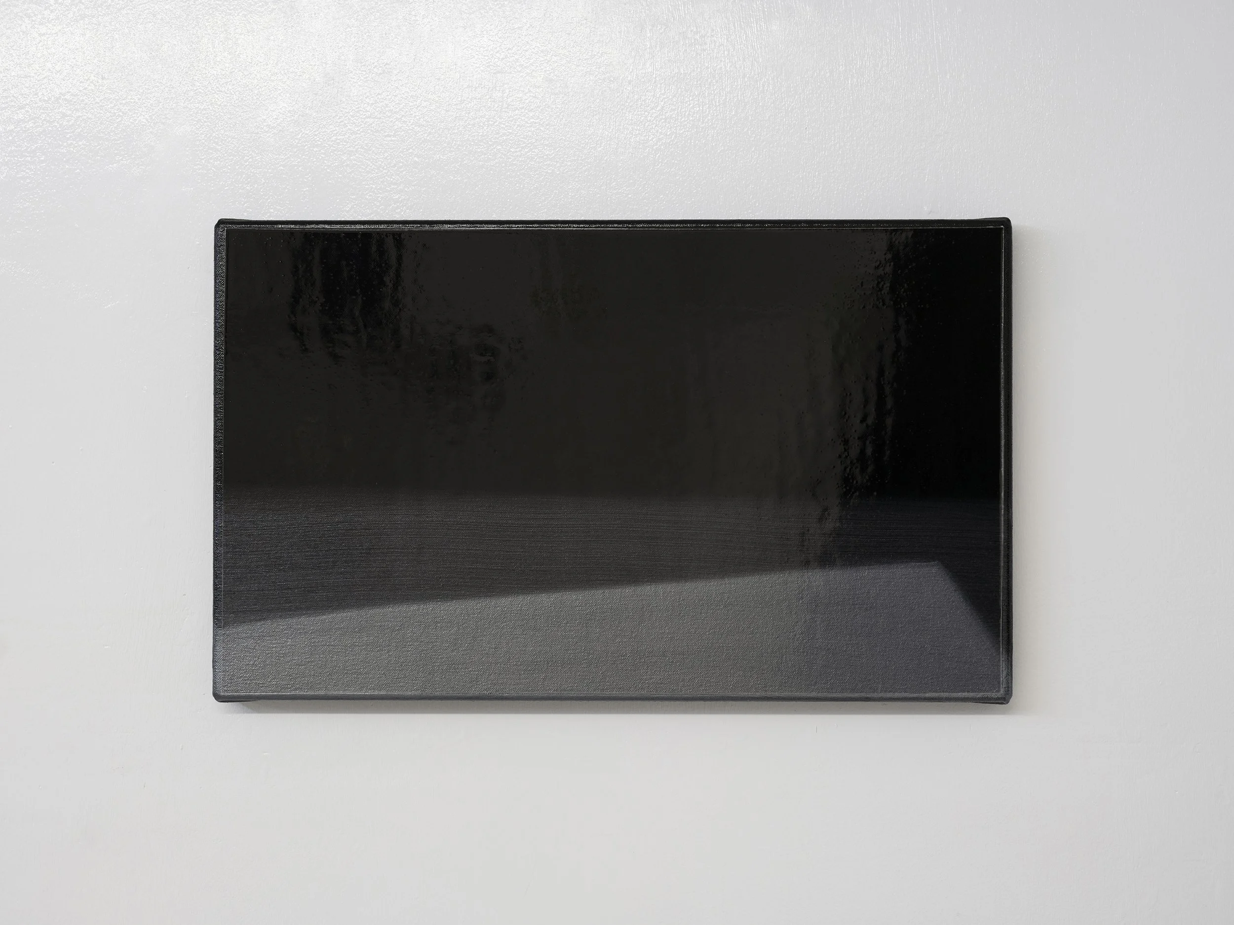 Desktop, 2026, 30x50cm, acrylic & varnish on canvas (alternative view)