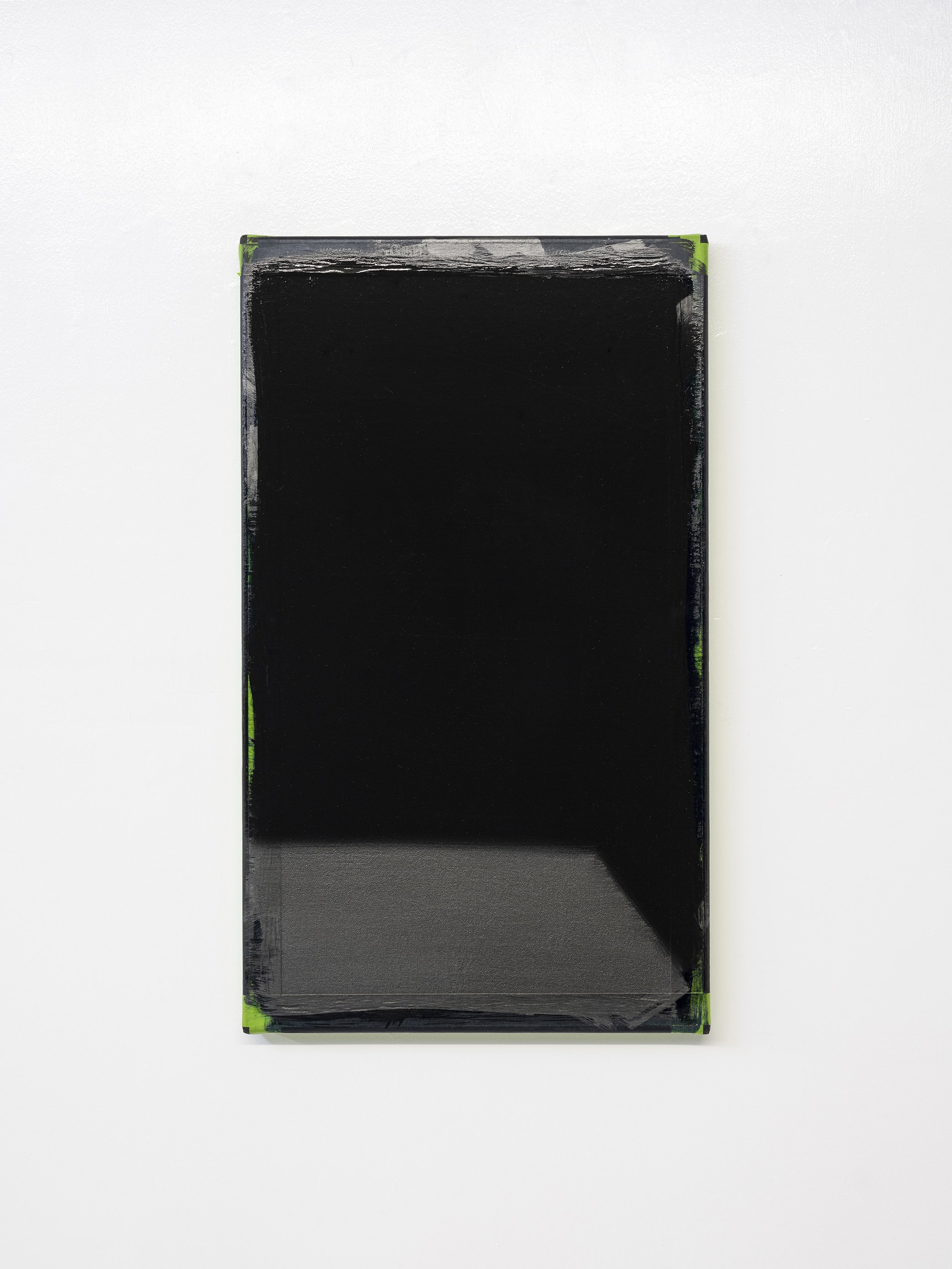 Cell, 2025, 60x35cm acrylic & varnish on canvas