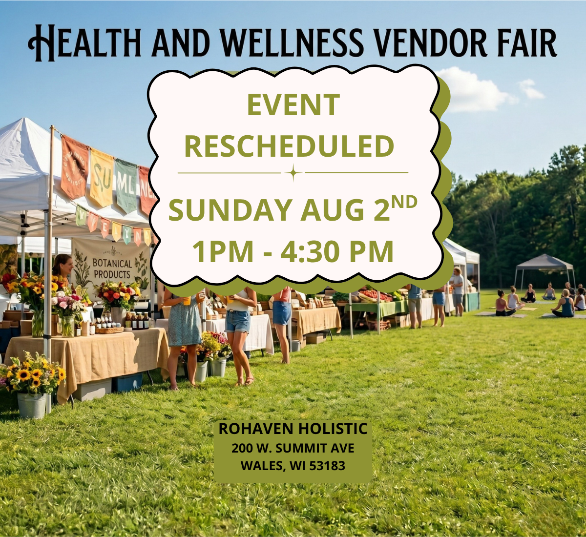 Health & Wellness Vendor Fair