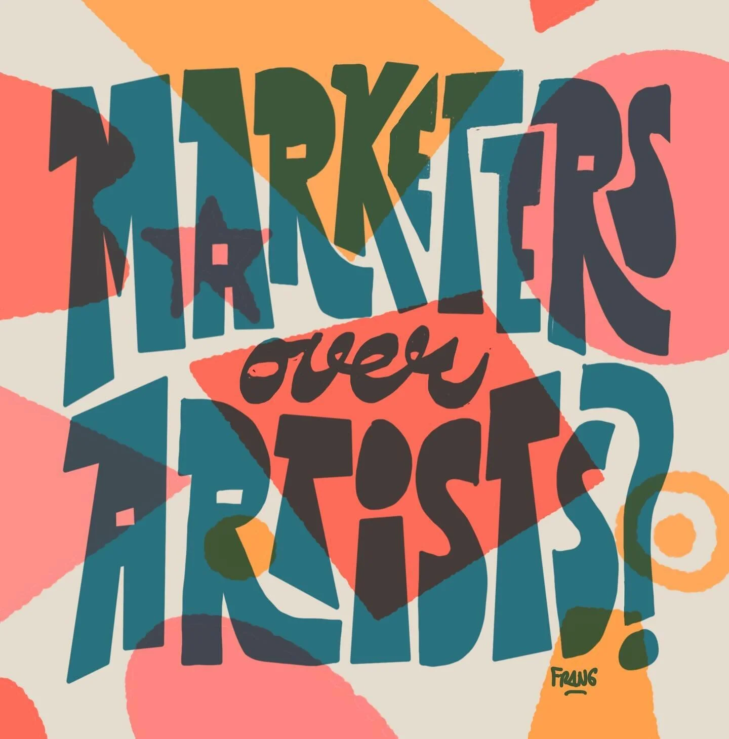 Check out my new post about how our jobs are more and more on the marketing/communication side and less and less on the artistic/creative side. Huge subject so this is just a first post about it. There will be more! Let me know what you think. Link t