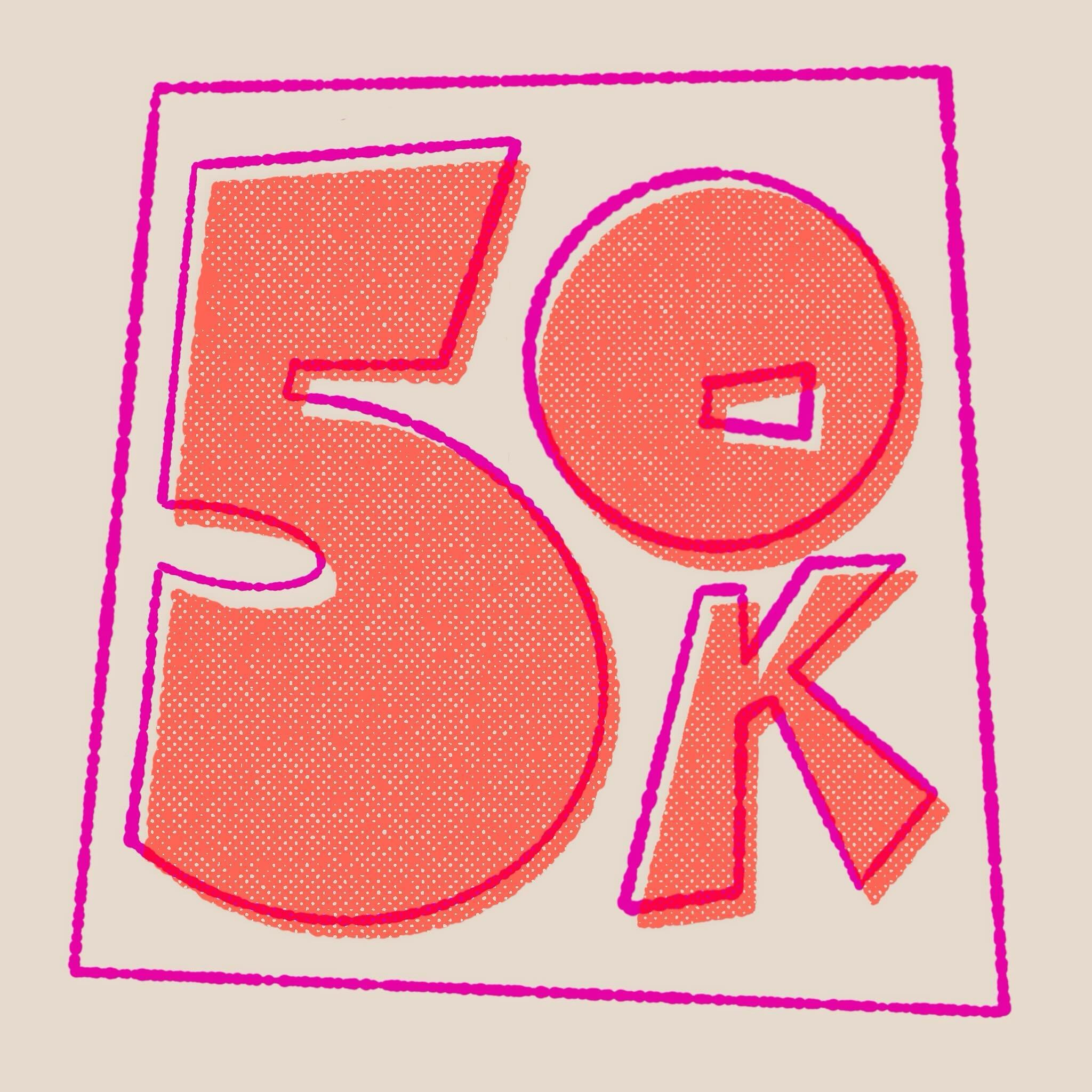 Just crossed 50k followers across the weekend 😊 Thanks everyone for following me 😘

#graphicdesign#graphicdesigner#gfx#poster#posters#illustration#branding#calligraphy#sketch#drawing#handmade#typography#letteringinspiration#typography#handlettering