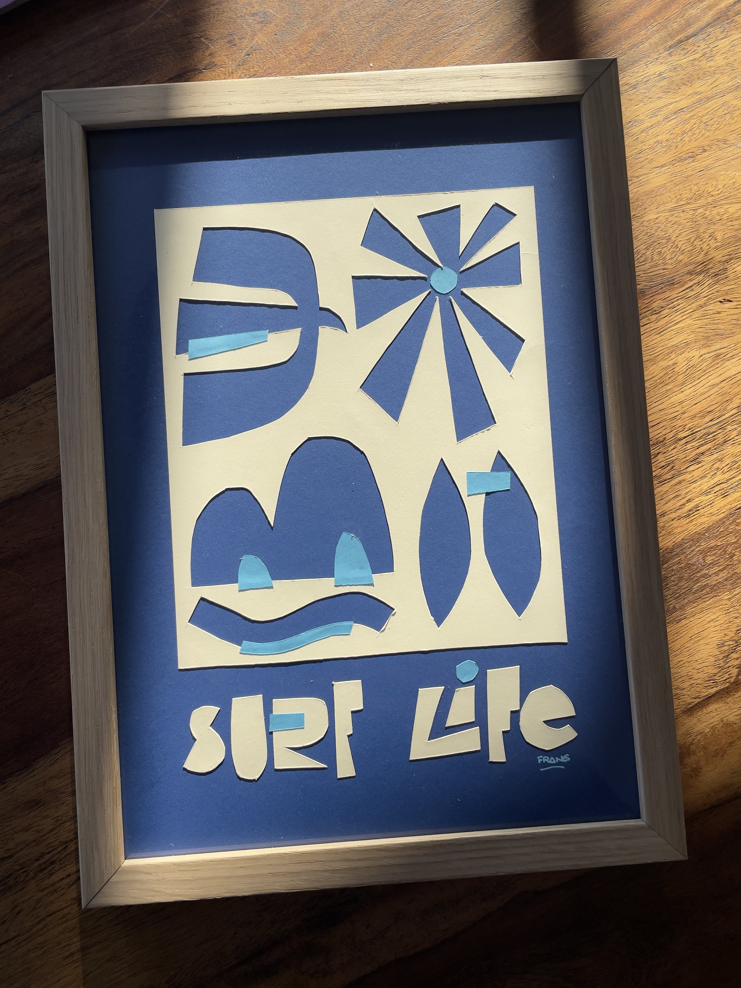 "Surf Life 2" collage