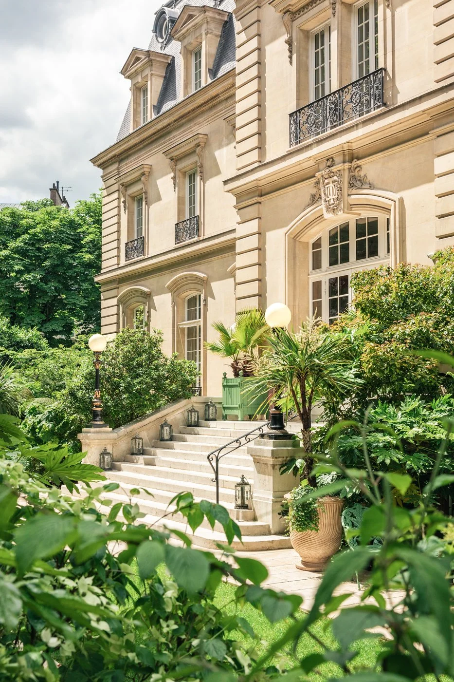 photo hotel luxe jardin