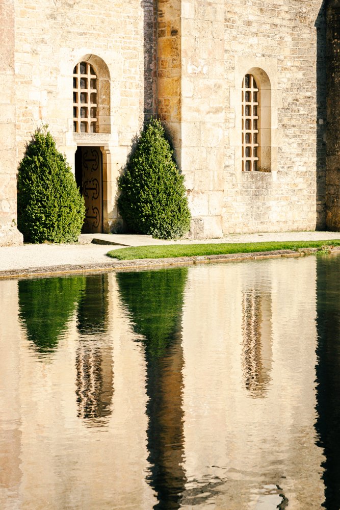 photo miroir d'eau domaine fontenay 