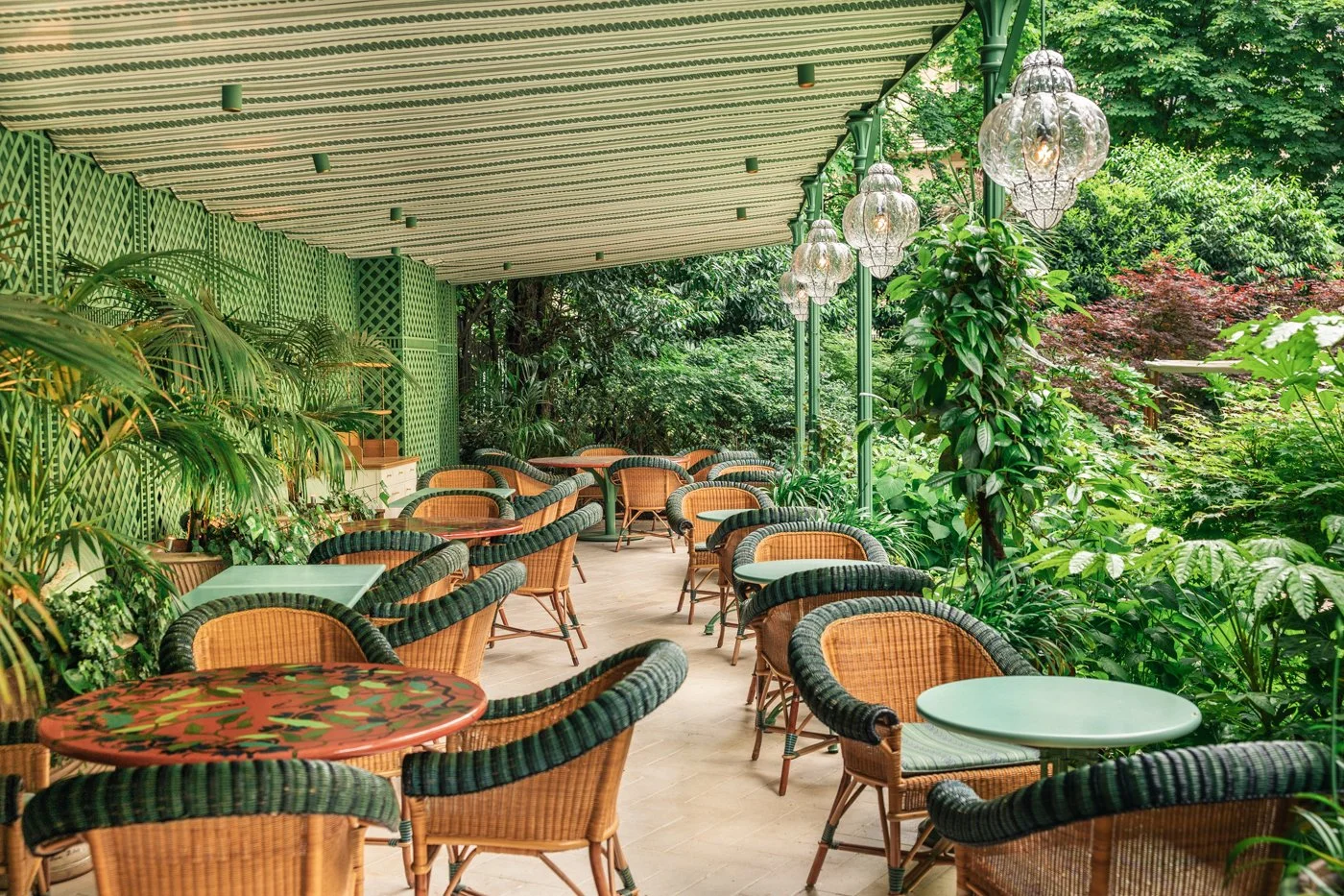photo terrasse jardin paris 