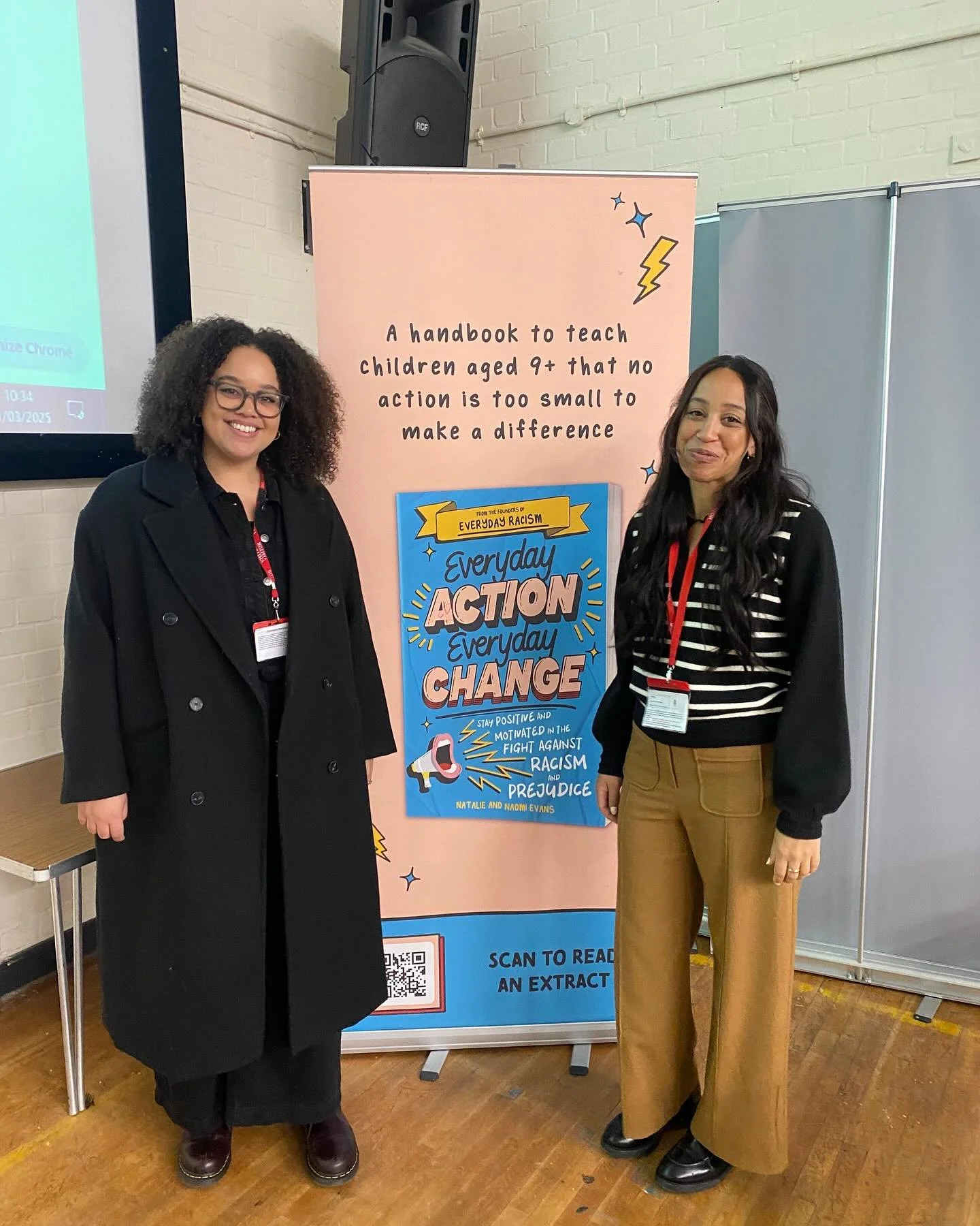 One of our favourite things is working in the community with young people.Yesterday we delivered an assembly to 200 brilliant students at St Anselms School and last week we were @medwayculture doing a workshop around our children’s book Everyda