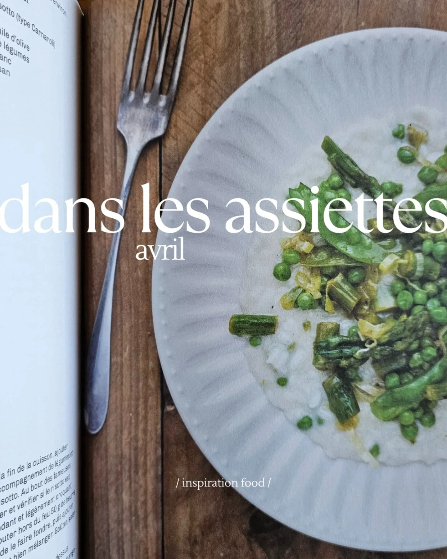 INSPIRATION DE PRINTEMPS

Le retour des petits l&eacute;gumes verts apr&egrave;s la travers&eacute;e (longue) de l'hiver. Quand on essaie de manger de saison, il n'y a pas que le soleil qui nous fait sourire b&eacute;atement au printemps. Petite s&ea