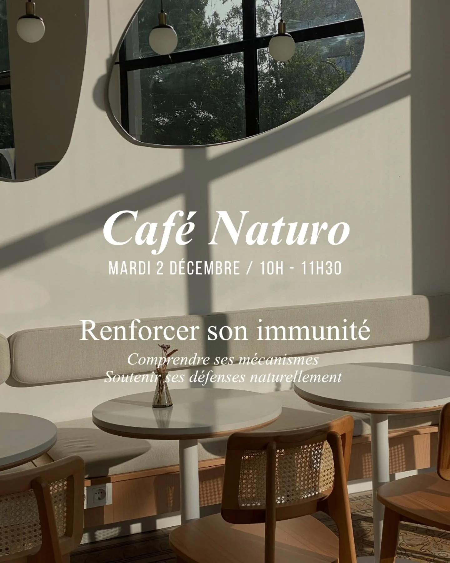 Notre premier Caf&eacute; Naturo d&eacute;voil&eacute;. 
Nous esp&eacute;rons que l'id&eacute;e vous pla&icirc;t, on vous attend les bras ouverts ! N'h&eacute;sitez pas &agrave; nous &eacute;crire si vous avez des questions et n'oubliez pas de vous i
