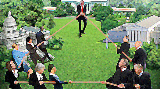 Los frenos y contrapesos