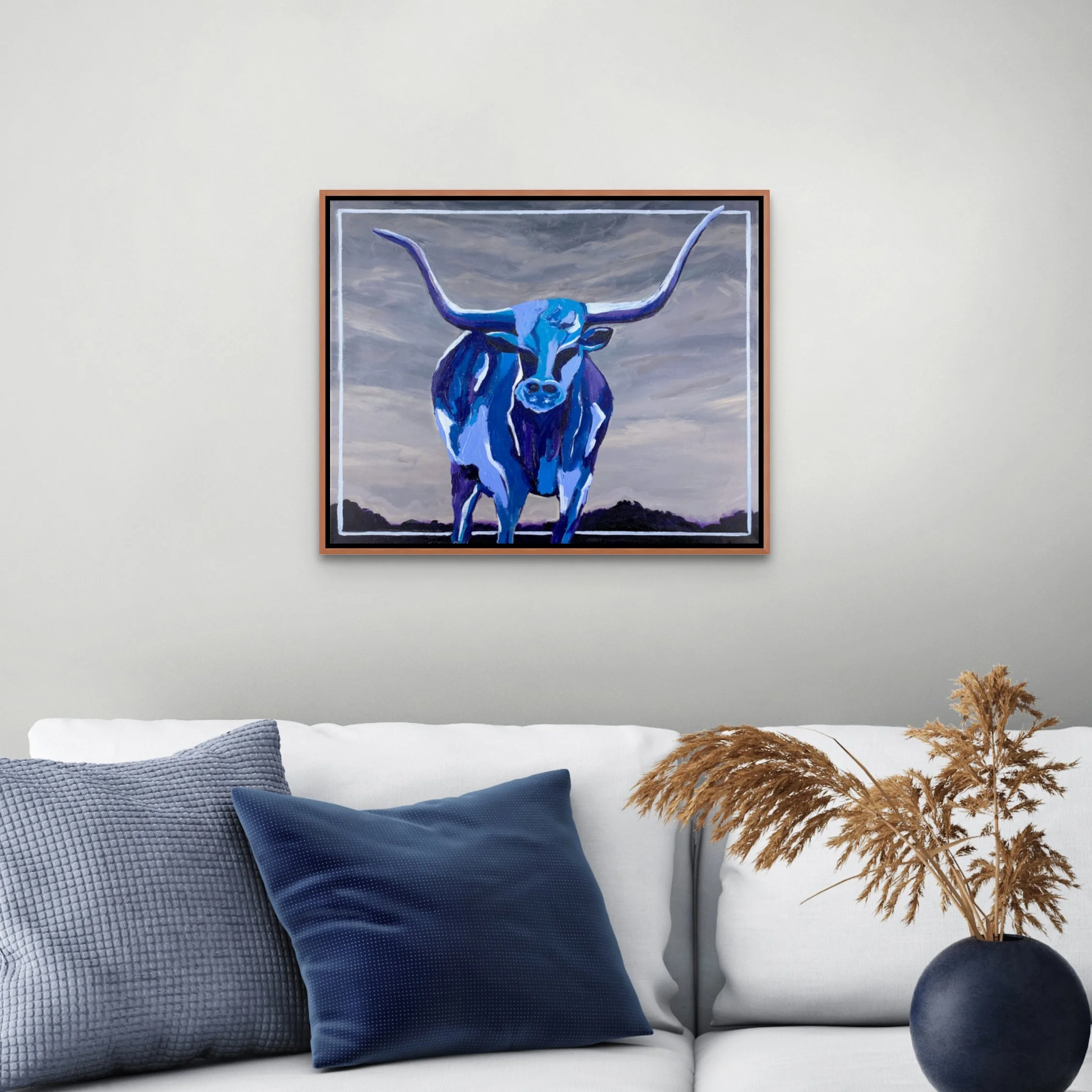 LONE STAR SWAGGER in BLUE_Aly Modleski_Longhorn_2.jpg