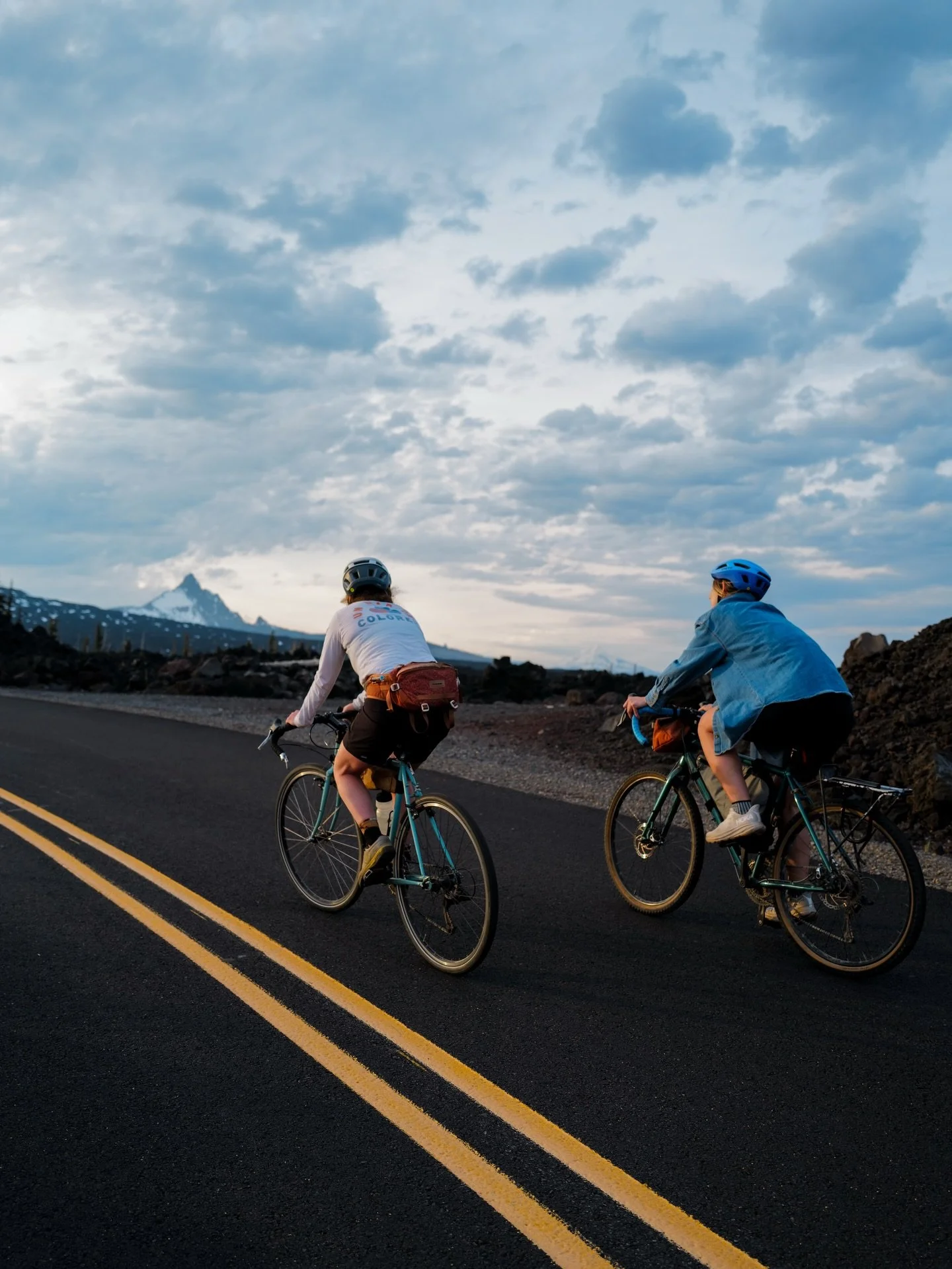It&rsquo;s that magical time of year&hellip;

When the highway gates are closed, the snow is melted, and bikes take over the roads.

Happy Spring, Happy Biking!