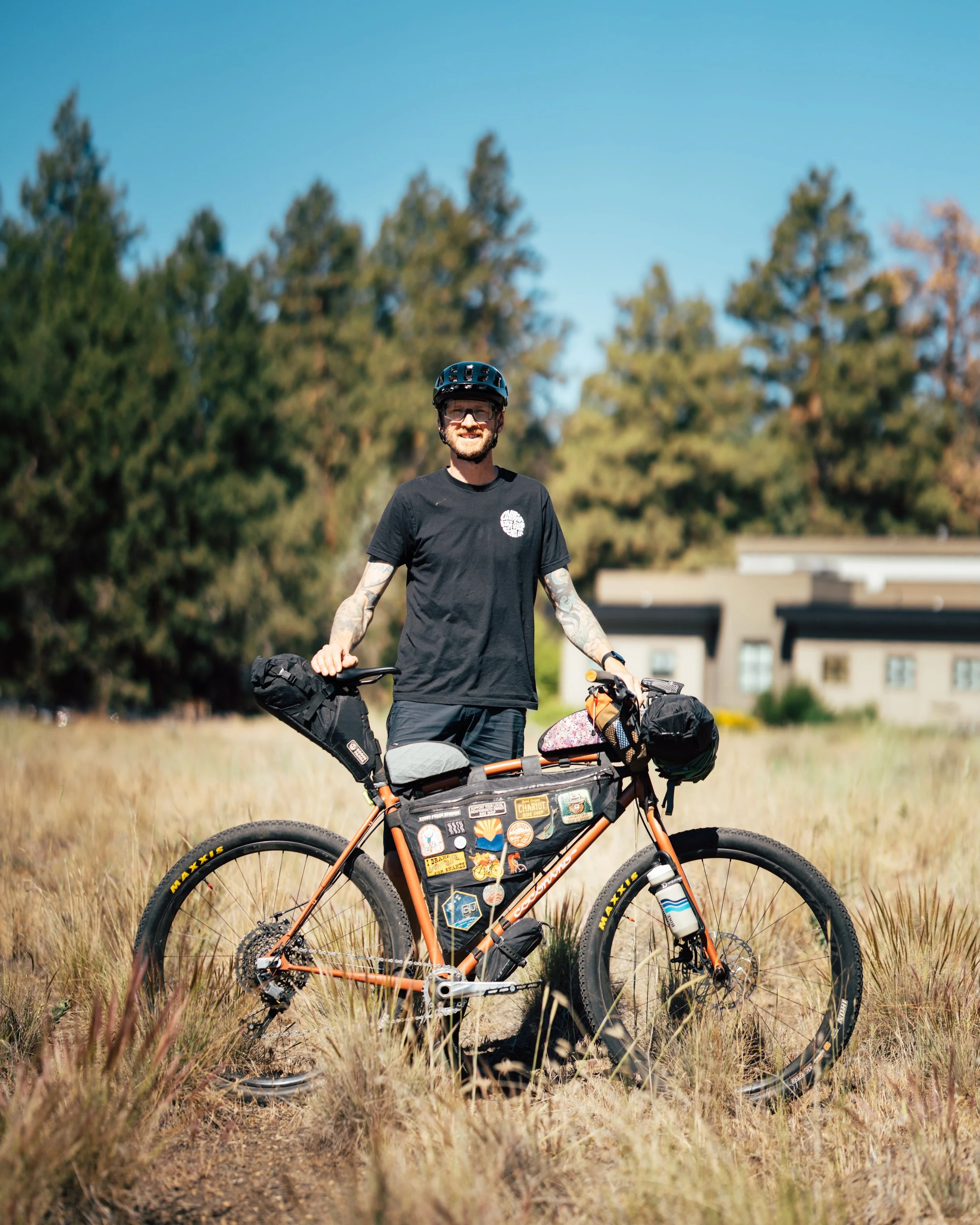 @nate68cain is off to ride from Bend to the Oregon Coast! 

Happy peddling Nate, hope you get some delicious fish and chips soon! We are all cheering for ya!
