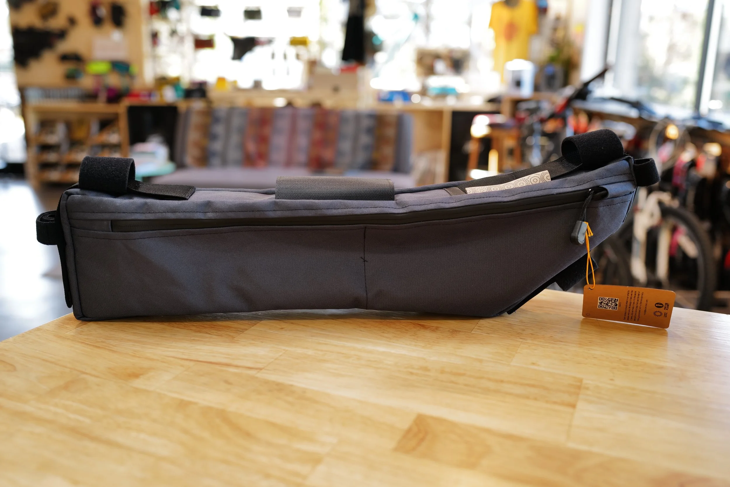 Outer Shell Half Framebag Large / Graphite Ecopak