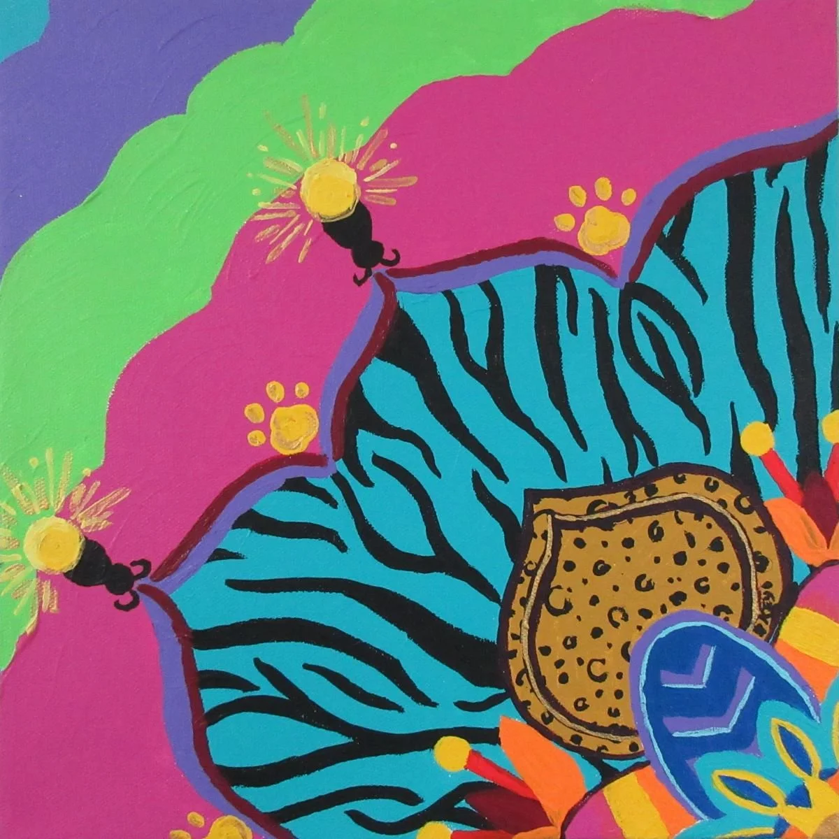 Life's a Journey - Blue Panel