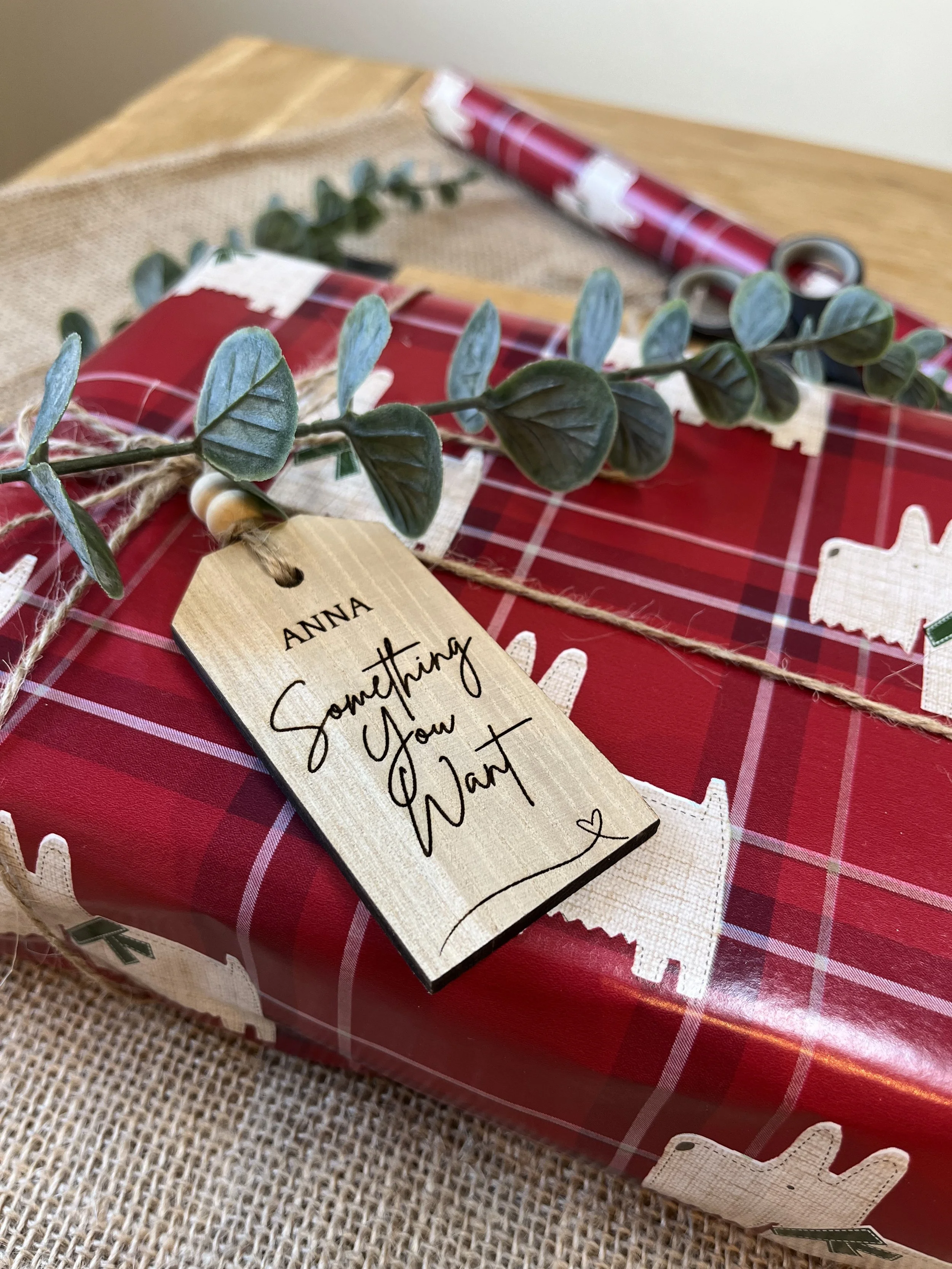 Wooden Gift Tag Sets | £9.75