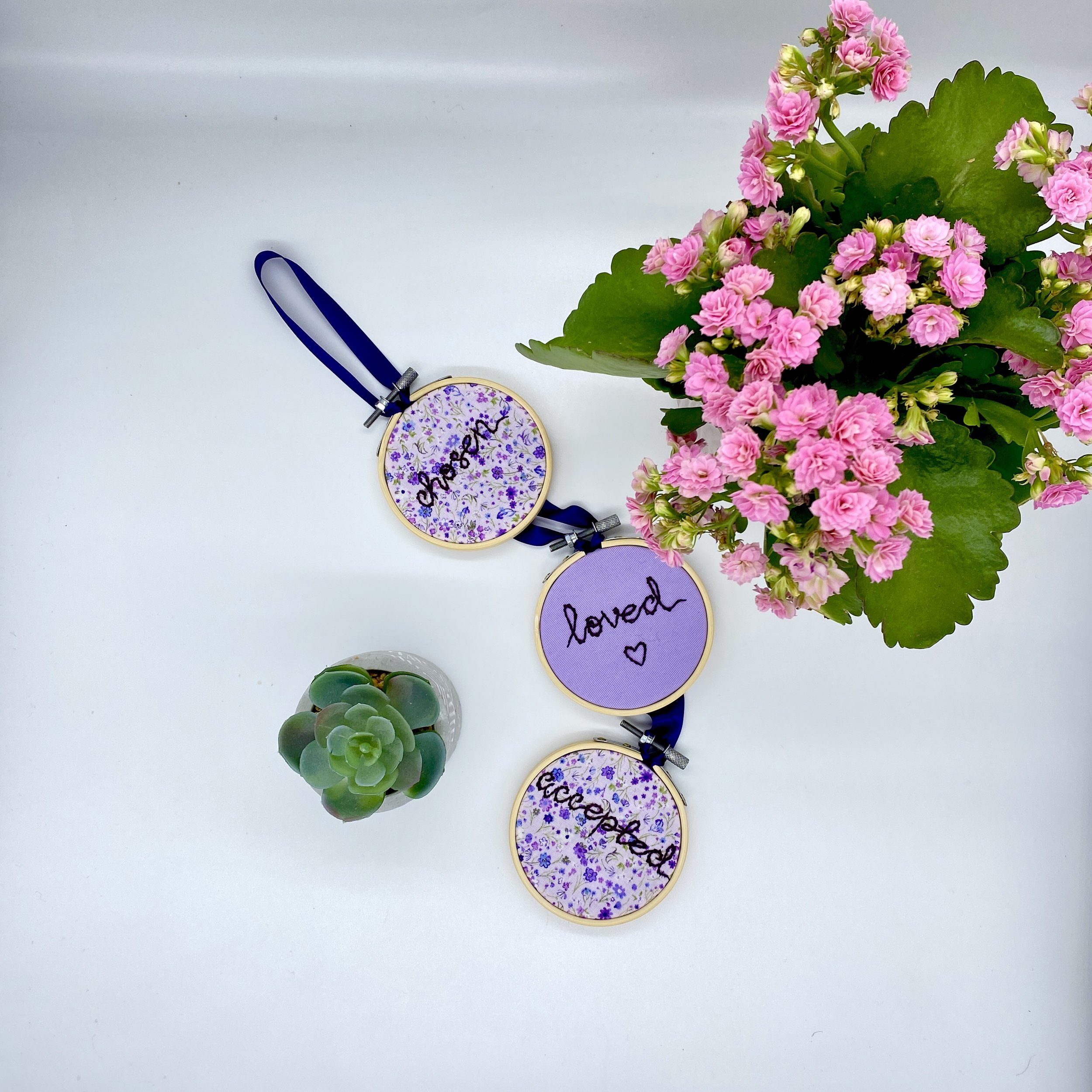 Chosen, Loved, Accepted Hanging Decoration - £20