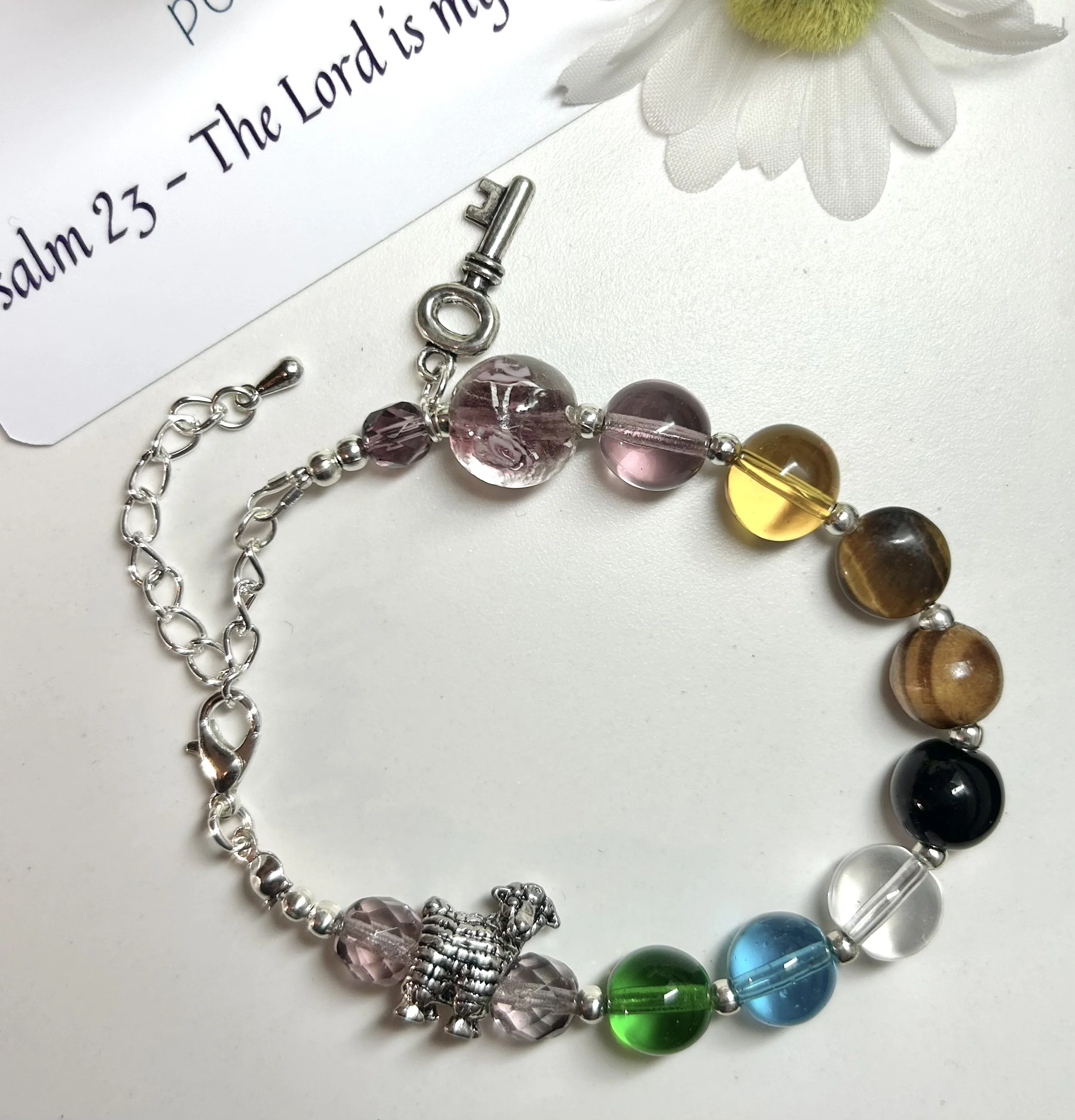 Psalm 23 Beaded Bracelet, £18