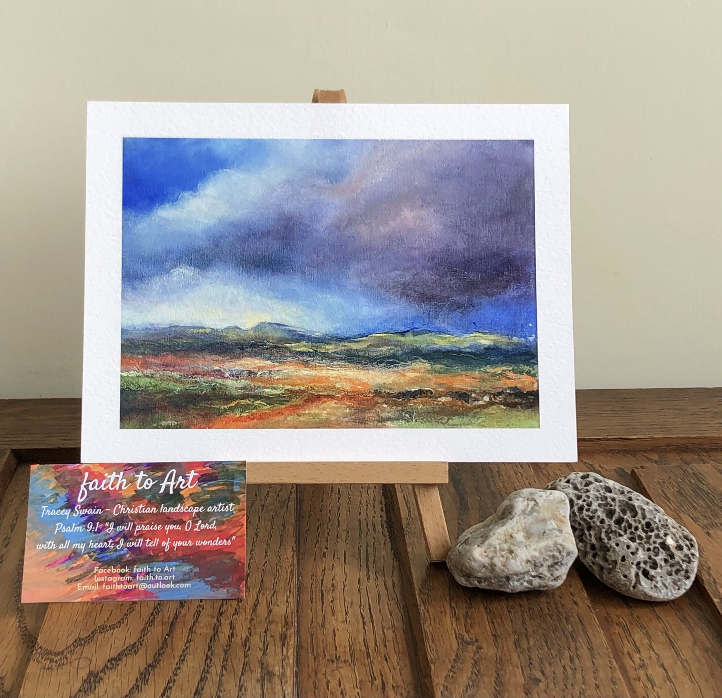 "Autumn Clouds" Unframed Giclee Print, £20