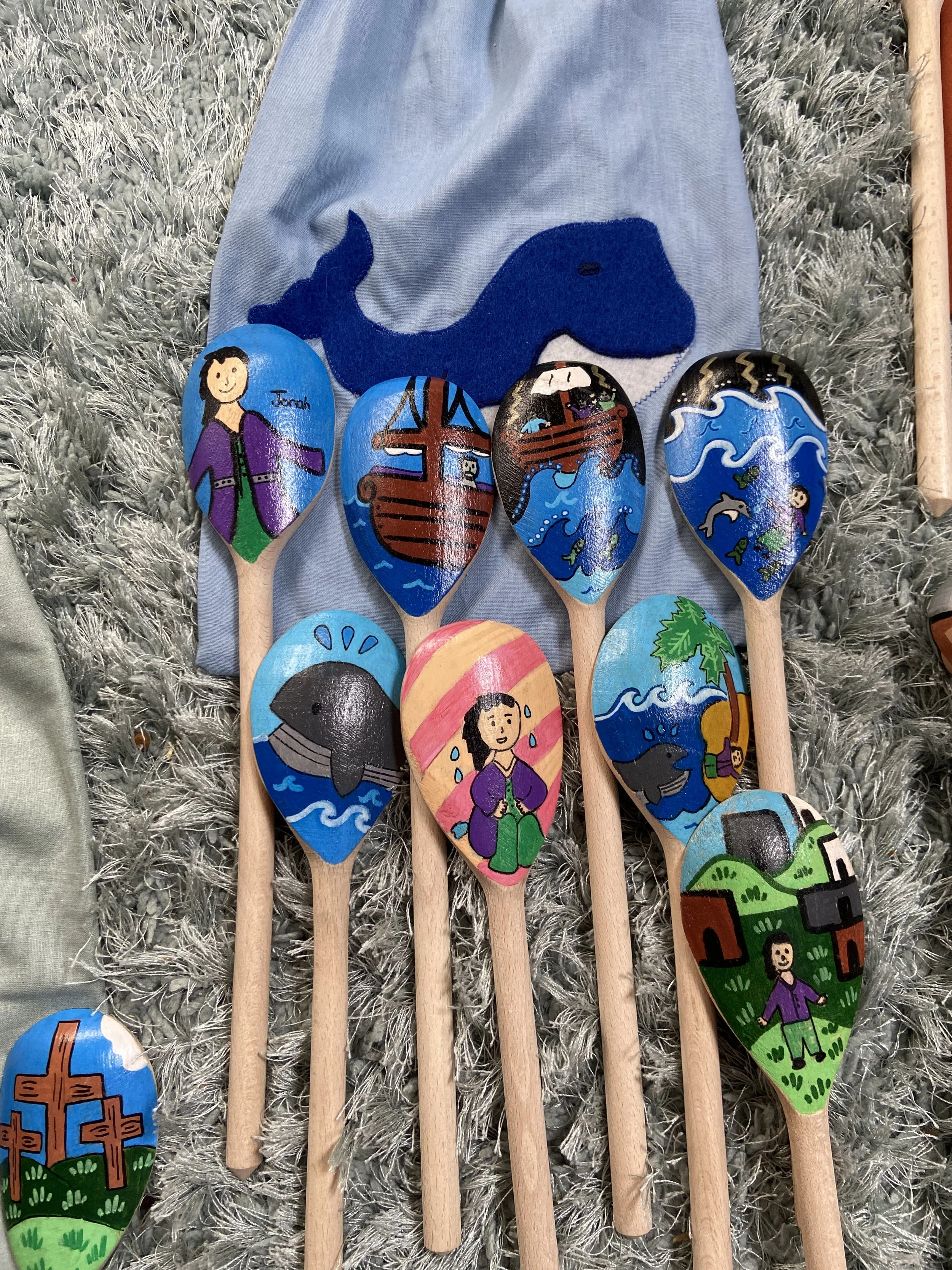 Bible story spoons (sets of 8) £39