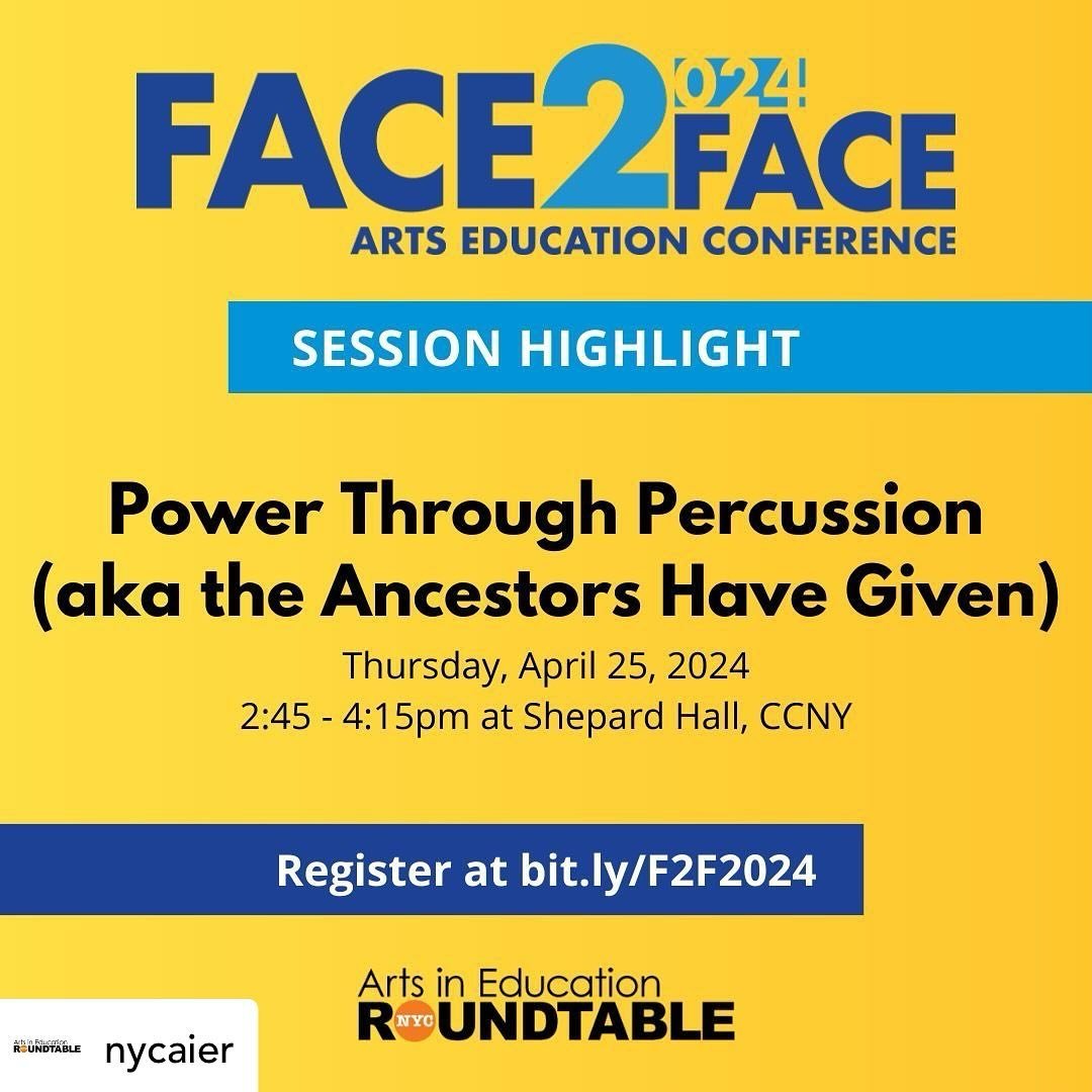 Immerse yourself in the rhythmic journey of &ldquo;Power through Percussion&rdquo; with @BatalaNewYork! This workshop will focus on rhythm as ancestral wisdom and strength and explore percussion through different materials and musical styles.

Join u
