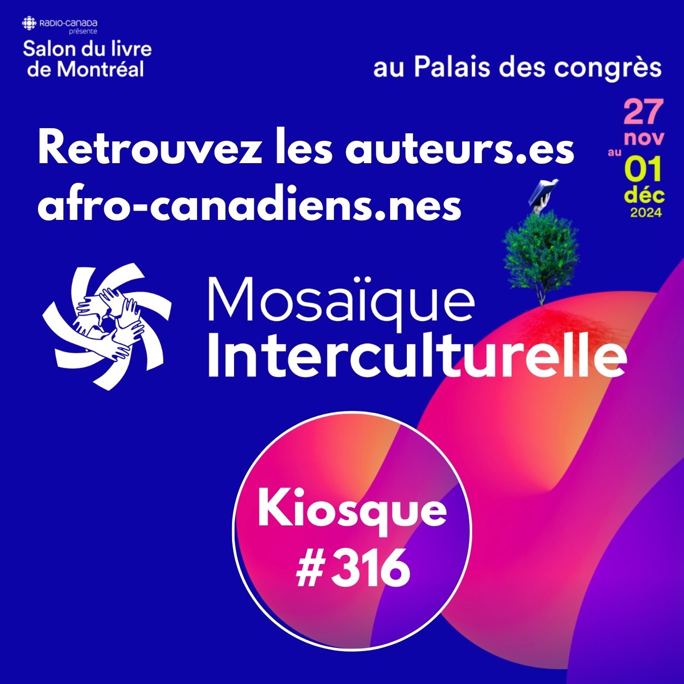 Participation de MI au Salon du livre de Montréal