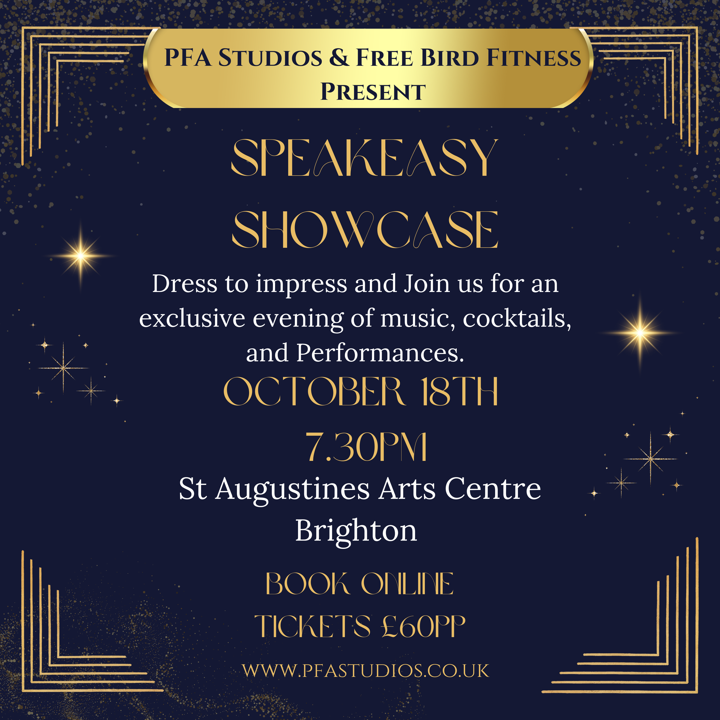 Speakeasy Showcase & Cocktail evening