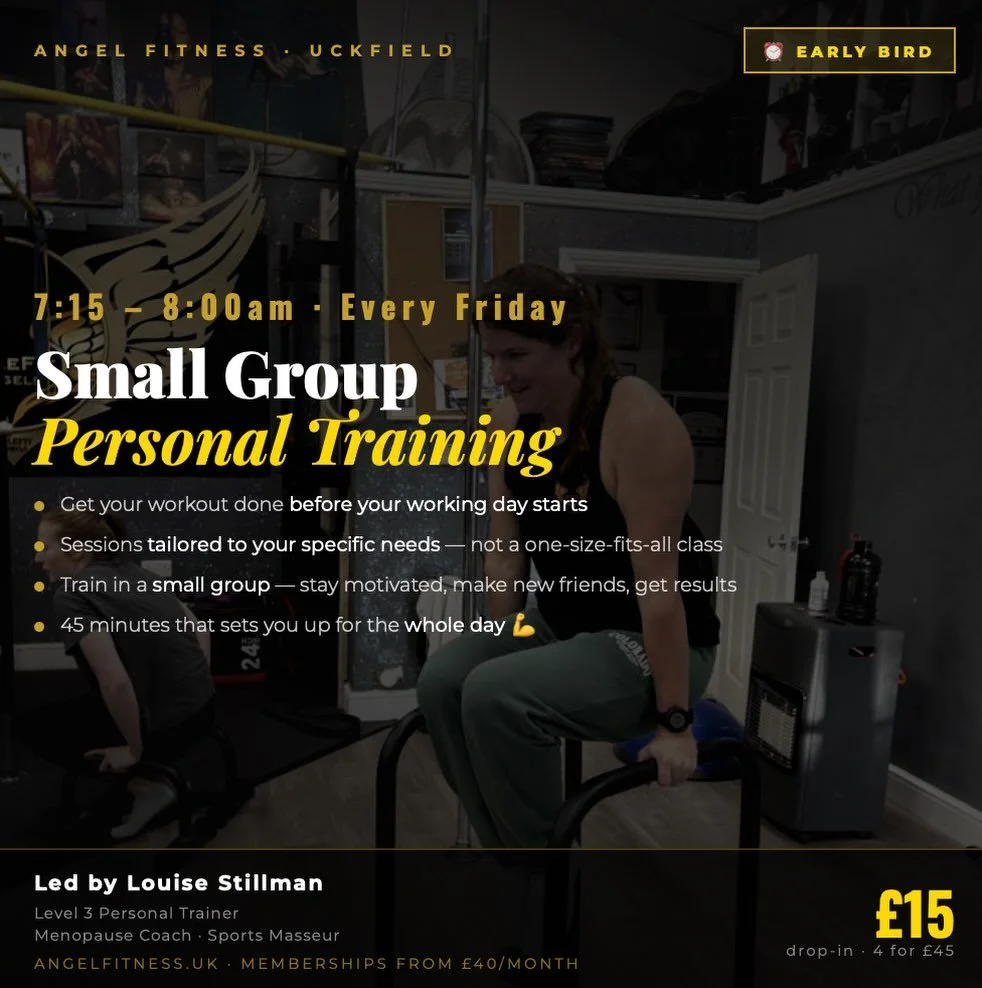 Starting 22nd May we have an early small group PT class starting!!

For those people who like to work out we have a small group PT session just for you!
This 45min session starts at 7.15am not so early that you are asleep at your desk at 4pm but just