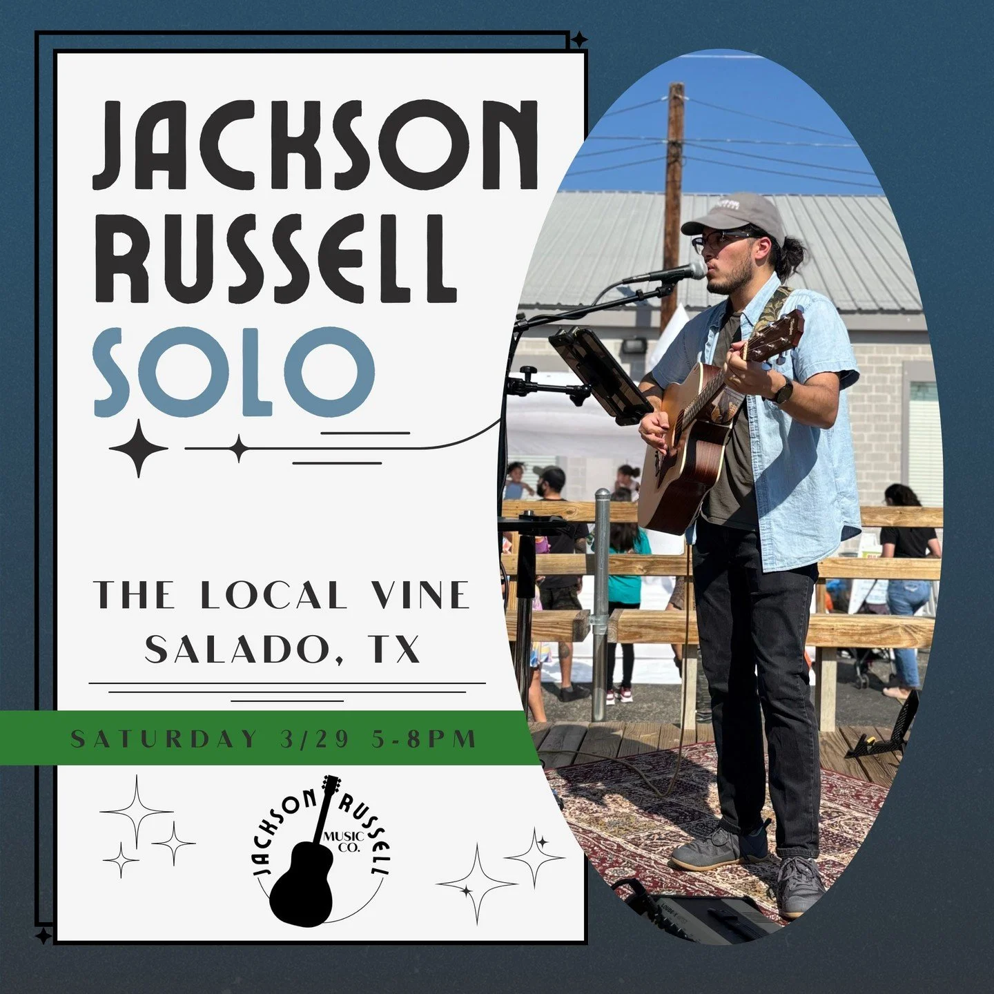 🎼 As Winter fades into Spring, with every warm breath I'll continue to sing. 🎤

Last show of the month happing at the Local Vine! Come out to enjoy some great wine, people, and music.

Interested in live music for your private event? I play and sin