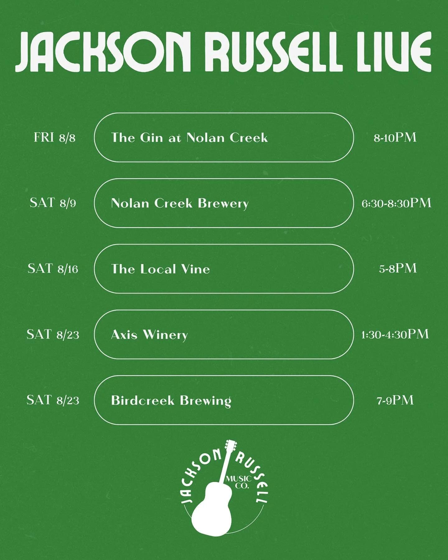 Live music near you? Could it be??

It is! Pro tip: if you listen close enough while I play, you can hear all the little secrets that I hide between the song lyrics. What came first, the chicken or the egg? What&rsquo;s the meaning of life? Where in 