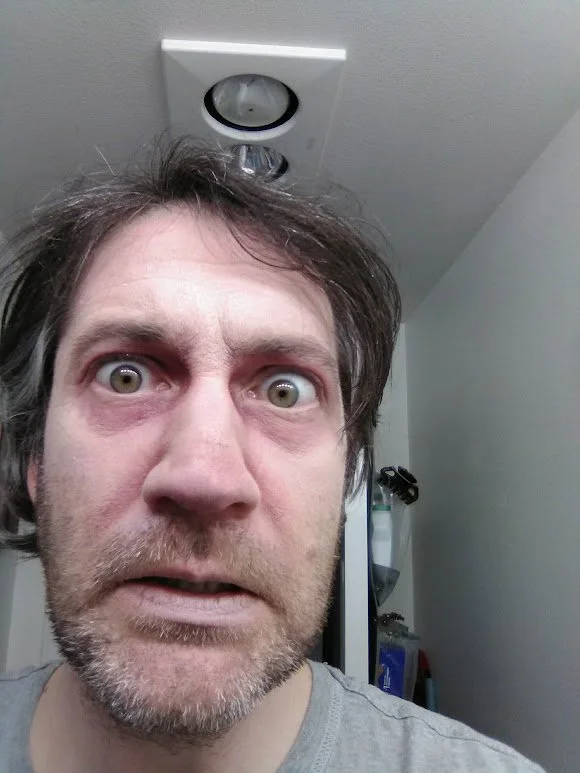 The "Larry" makeup, stage 3