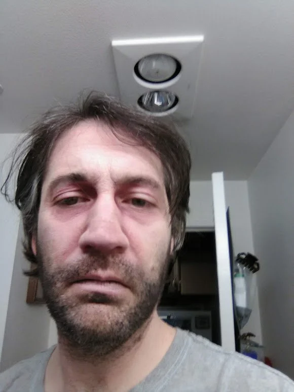 The "Larry" makeup, stage 4
