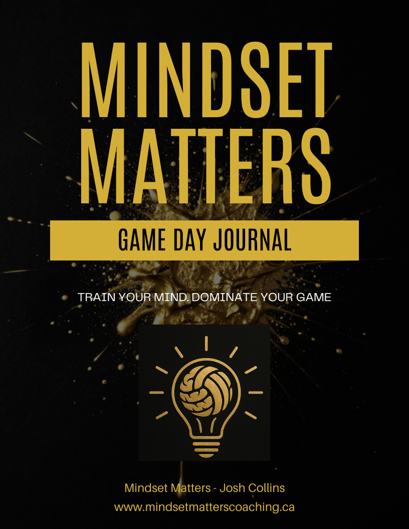 Mindset Matters Game Day Journal