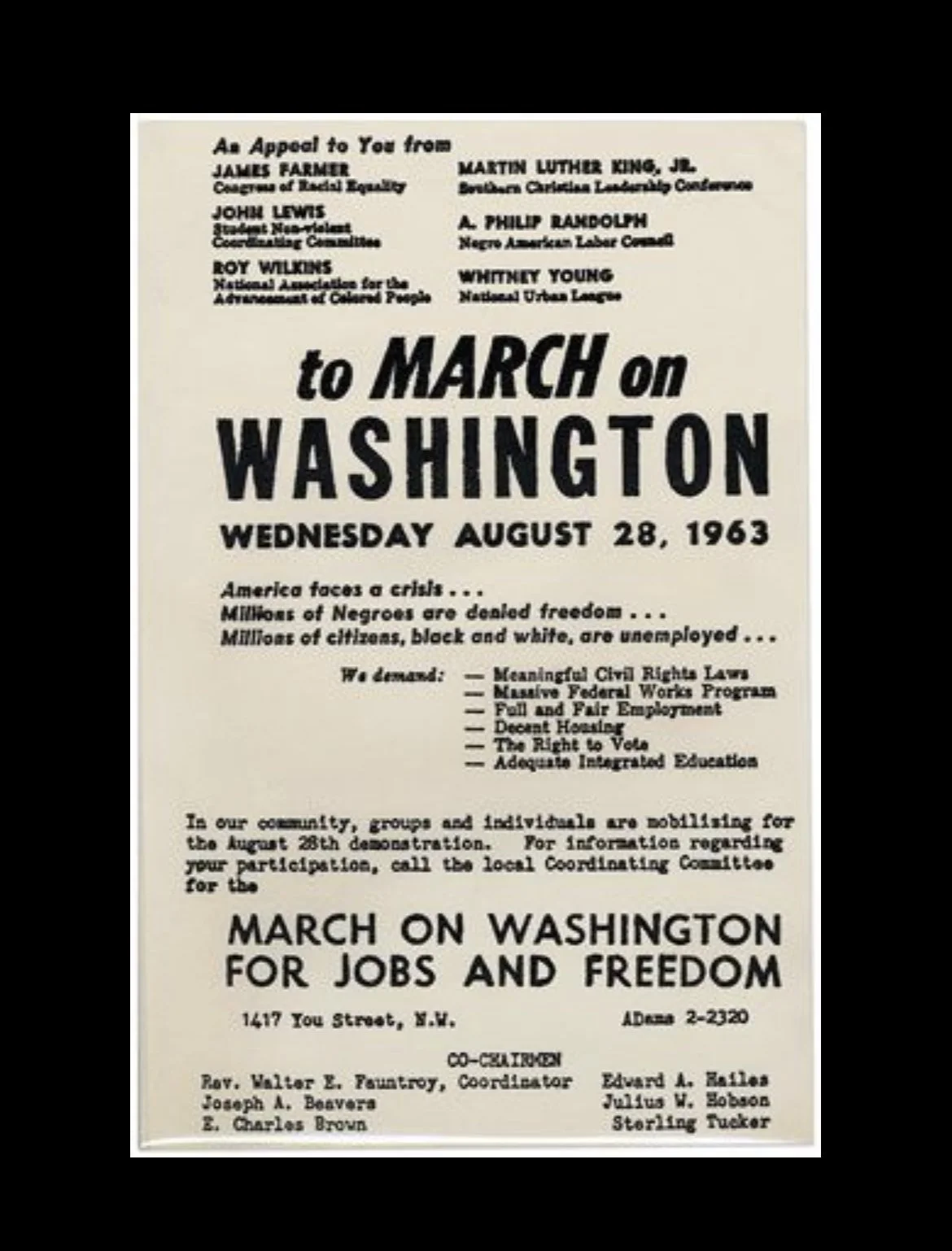 March on Washington | 60th Anniversary