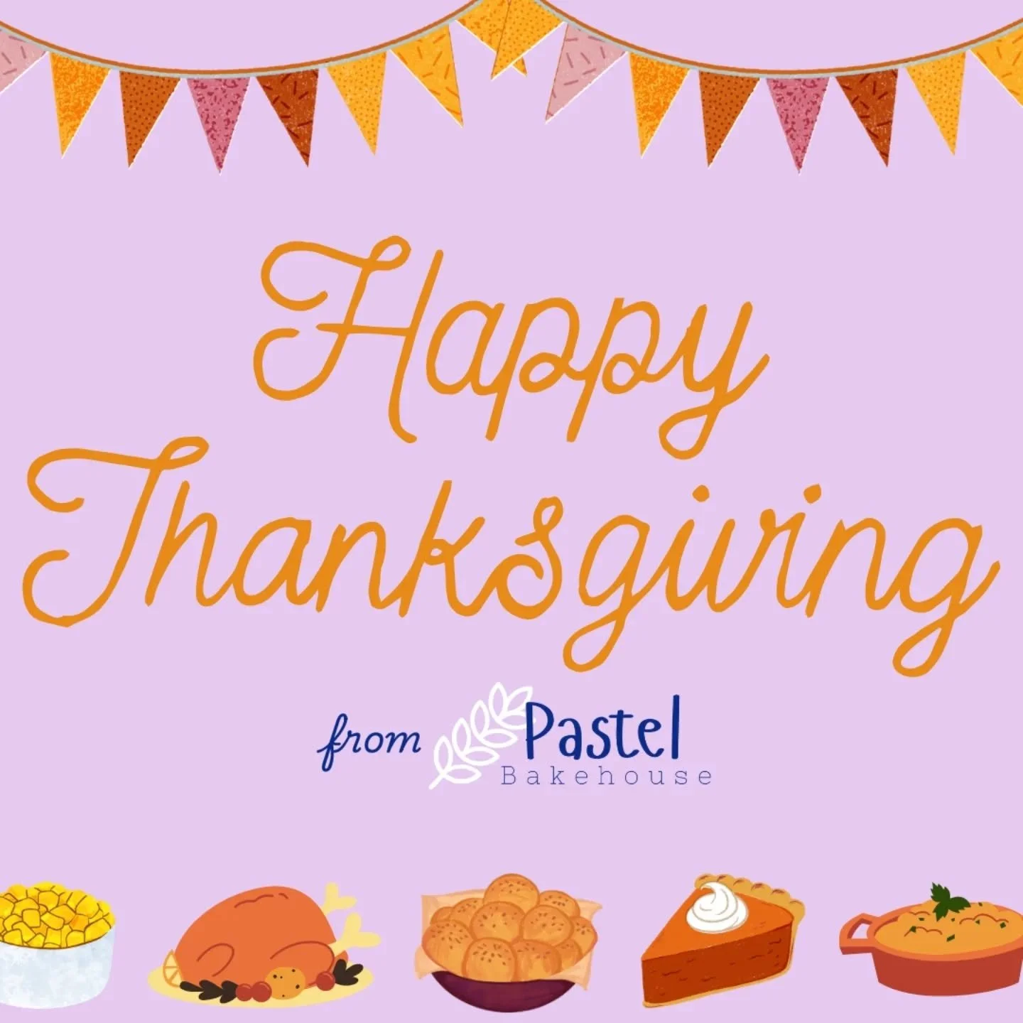 Happy Thanksgiving, Pastel friends!

I hope that all of your tables are filled with delicious food and people you love. Thank you for another year of including Pastel in your celebrations 💜